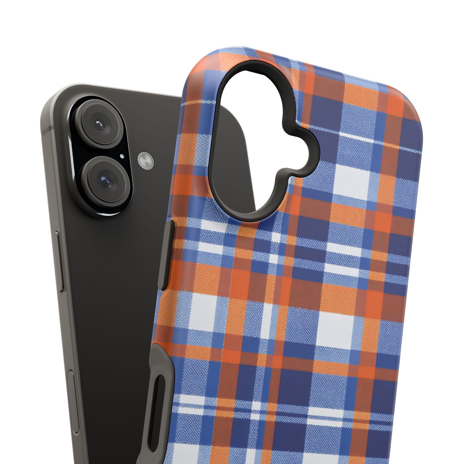 Impact-Resistant Phone Case- Florida Plaid