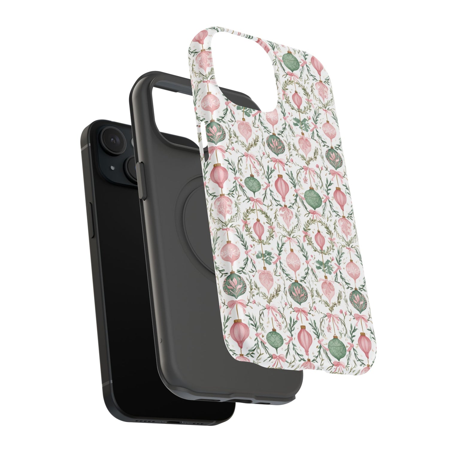 Holiday Ornaments Impact-Resistant Phone Case, iPhone, Samsung