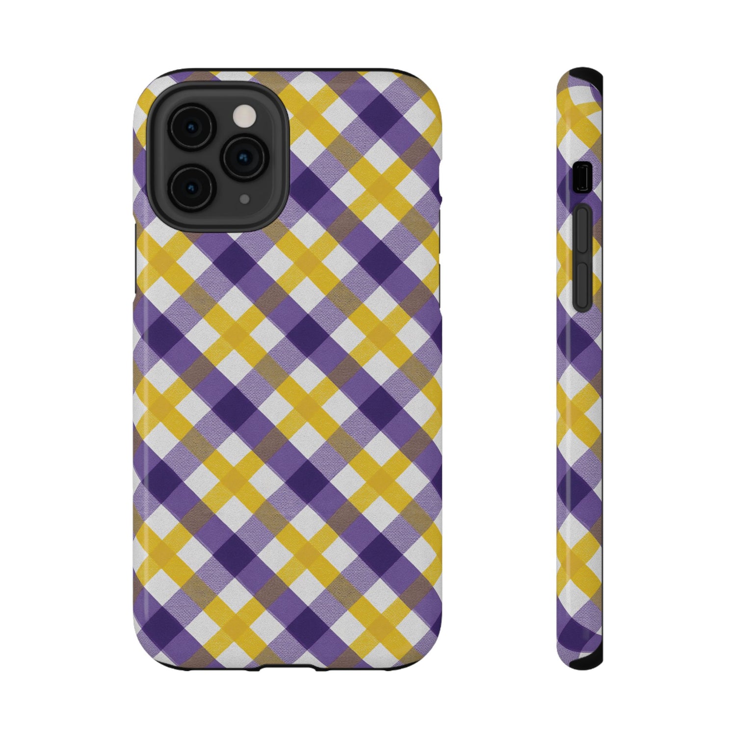 Phone Case | Impact-Resistant Louisiana Plaid