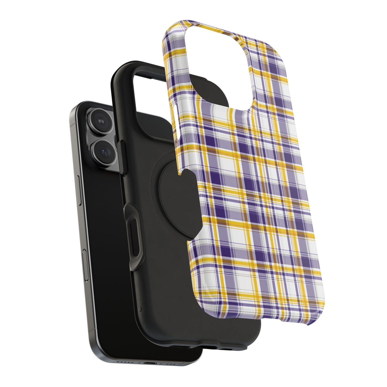 Louisiana Plaid Impact-Resistant Phone Case