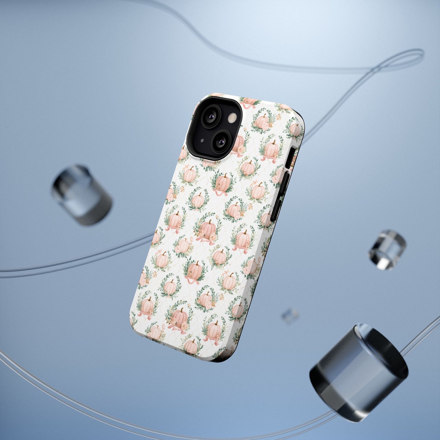 Elegant Pumpkin Impact-Resistant Phone Case, iPhone, Samsung