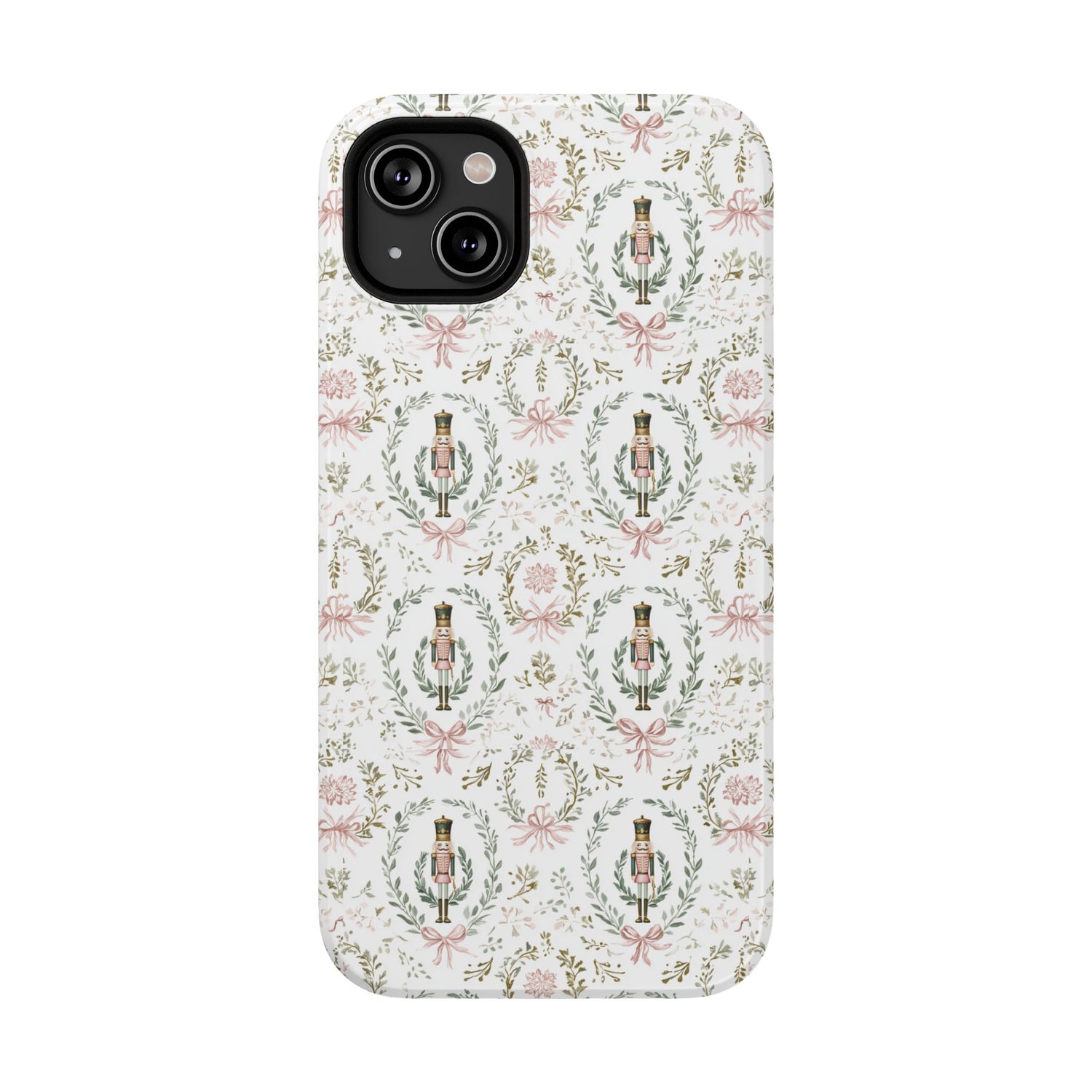 Impact-Resistant Phone Case- Nutcracker Floral