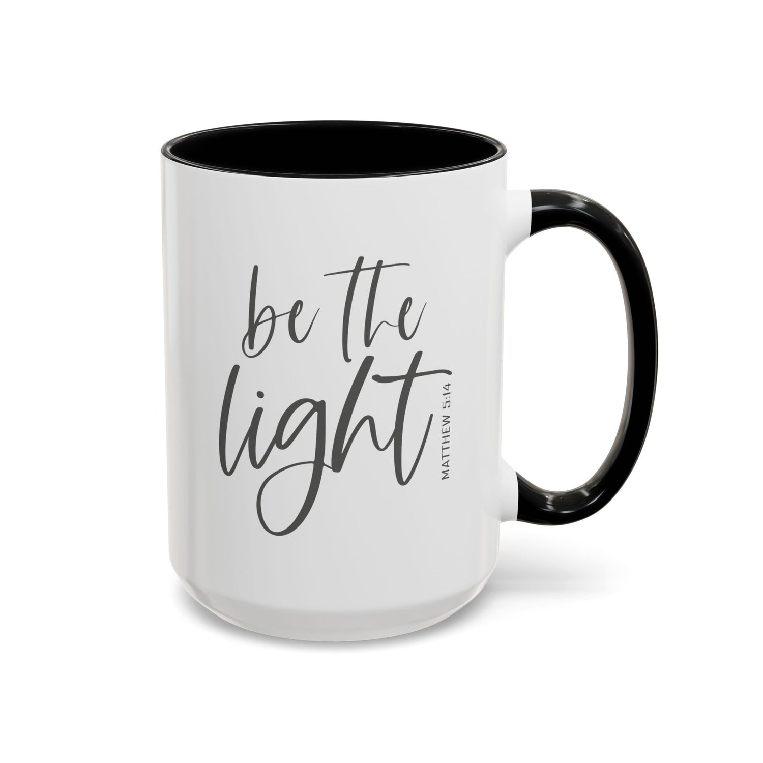 Be the Light Accent Coffee Mug (11, 15oz)