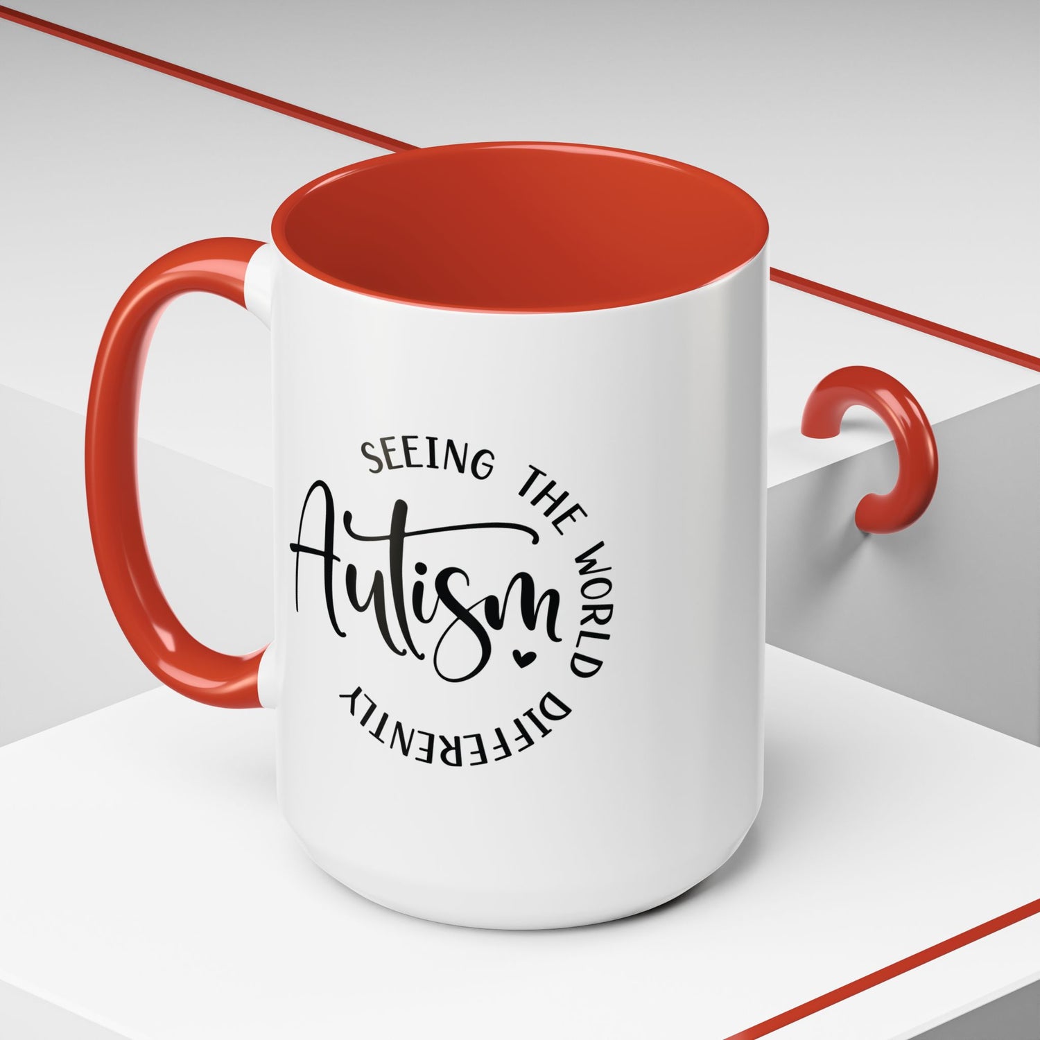 Autism Awareness Coffee Mug, Gift for Teachers, Unique Home Decor, Autism Support Mug, Inspirational Coffee Cup