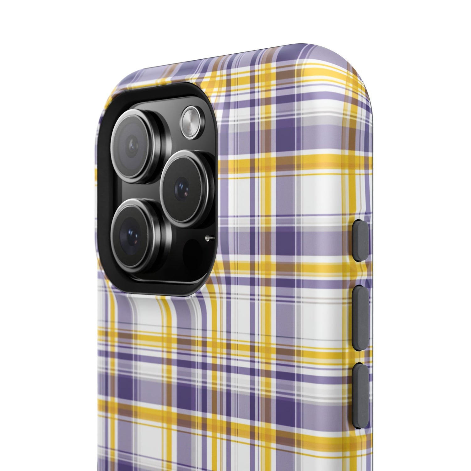 Louisiana Plaid Impact-Resistant Phone Case