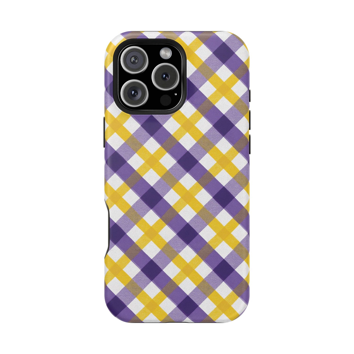 Phone Case | Impact-Resistant Louisiana Plaid