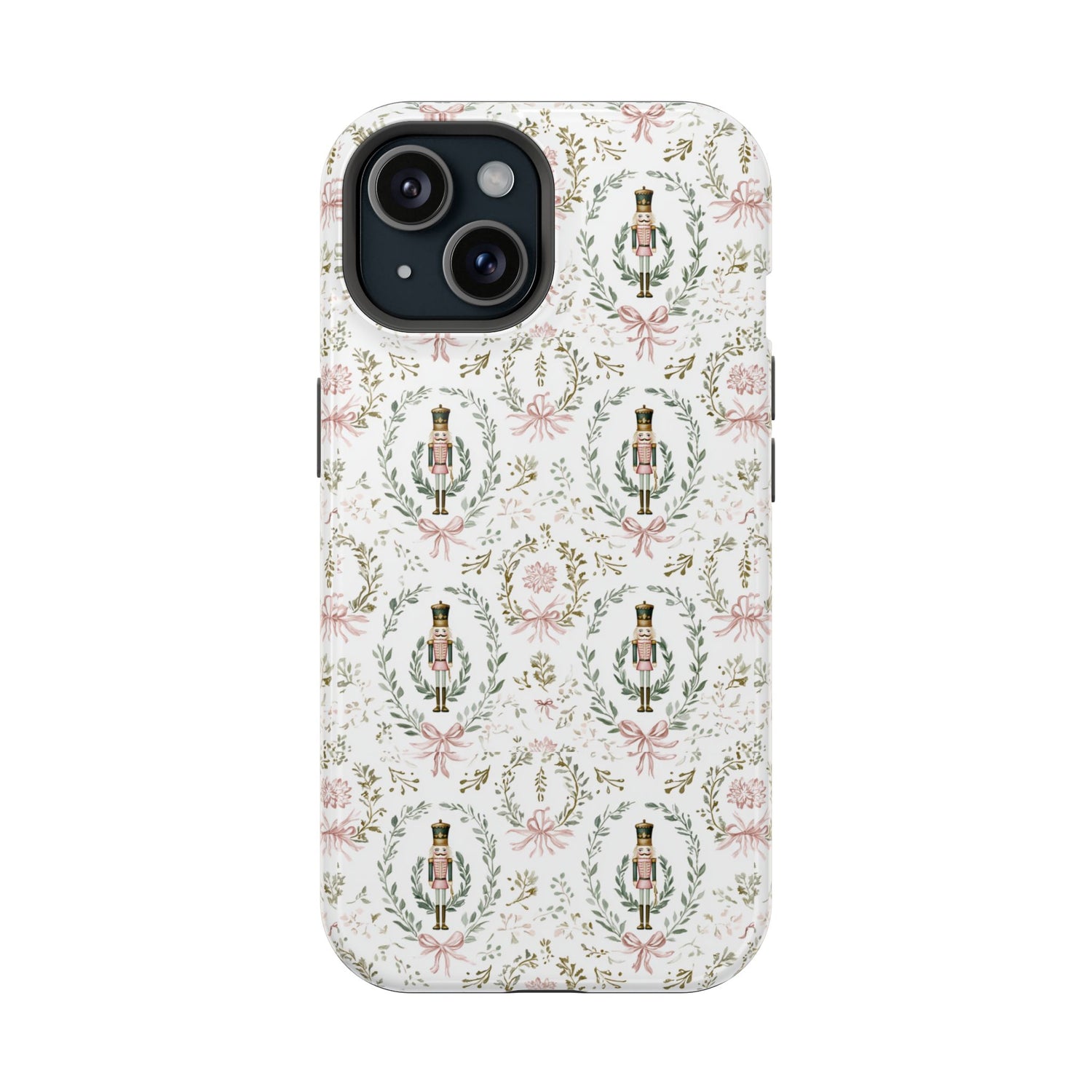 Impact-Resistant Phone Case- Nutcracker Floral