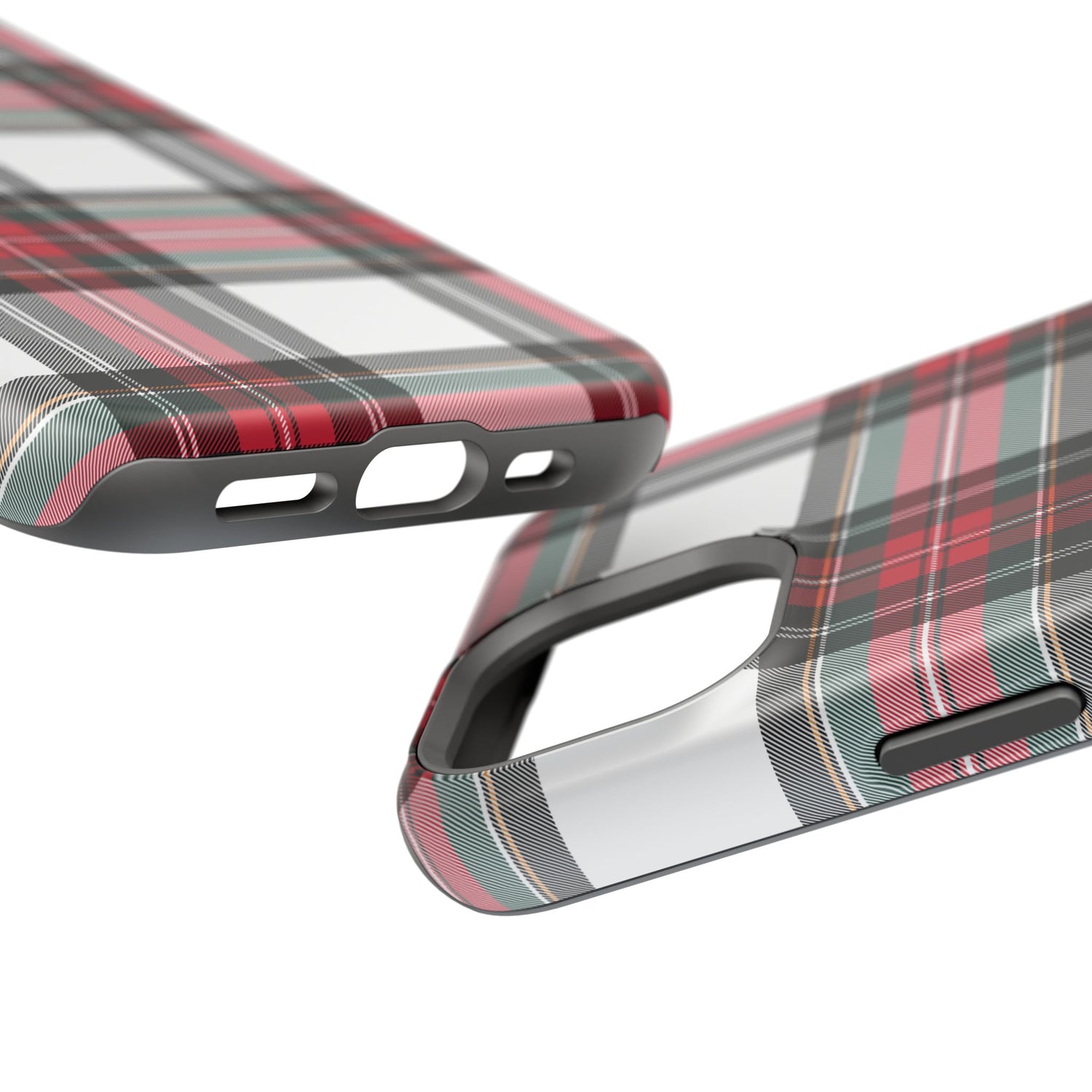 New Tartan Christmas Plaid Impact-Resistant Cases, iPhone, Samsung