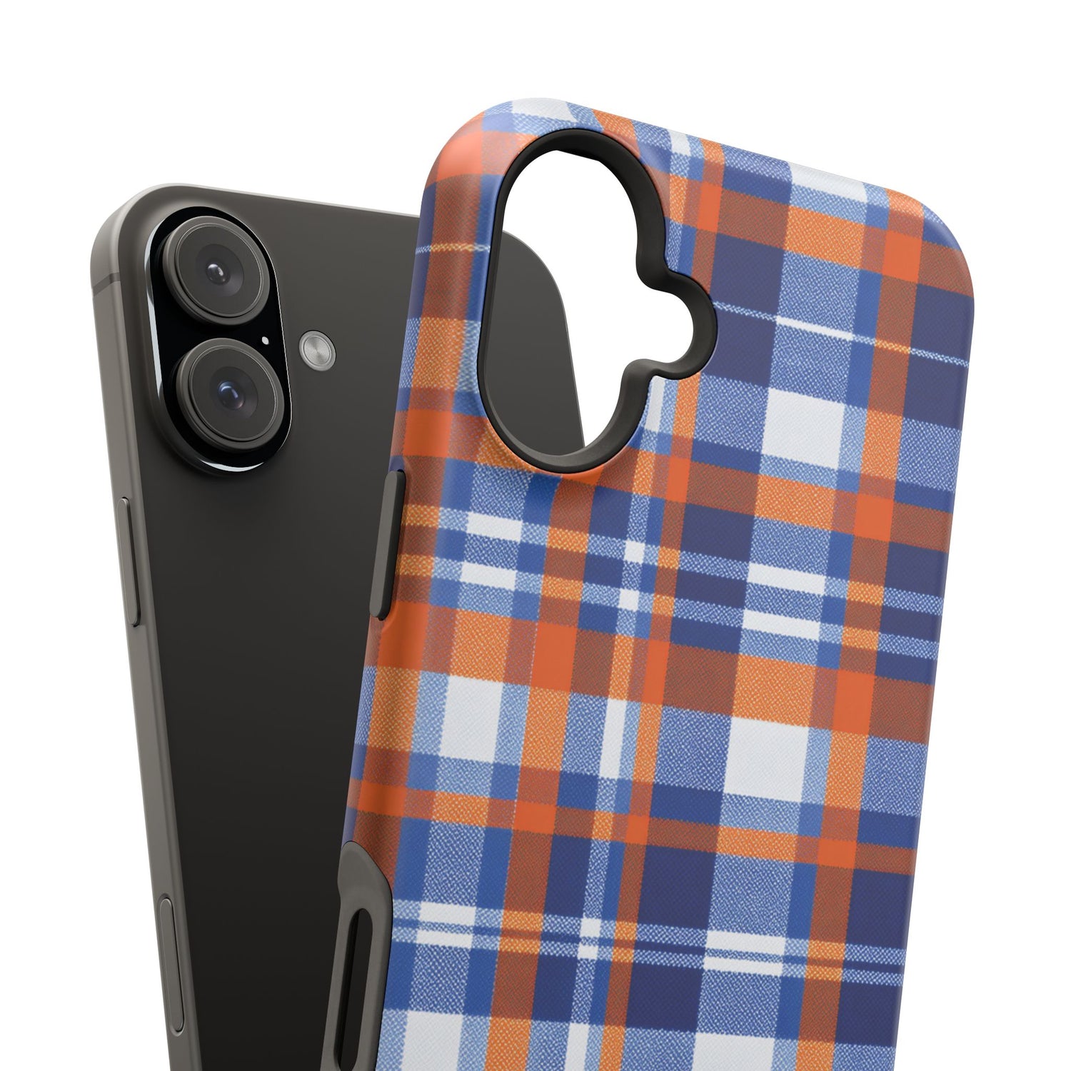 Impact-Resistant Phone Case- Florida Plaid