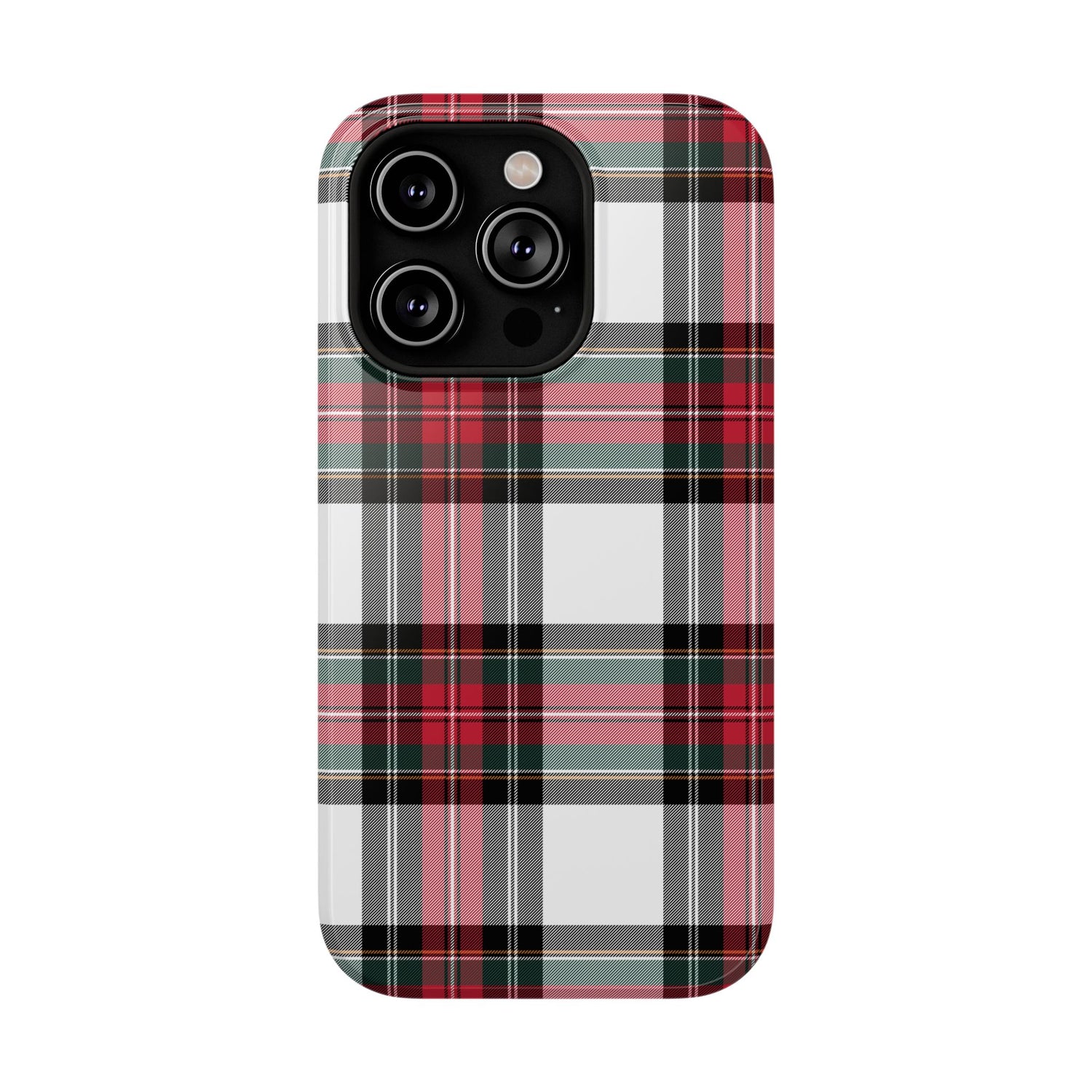 New Tartan Christmas Plaid Impact-Resistant Cases, iPhone, Samsung