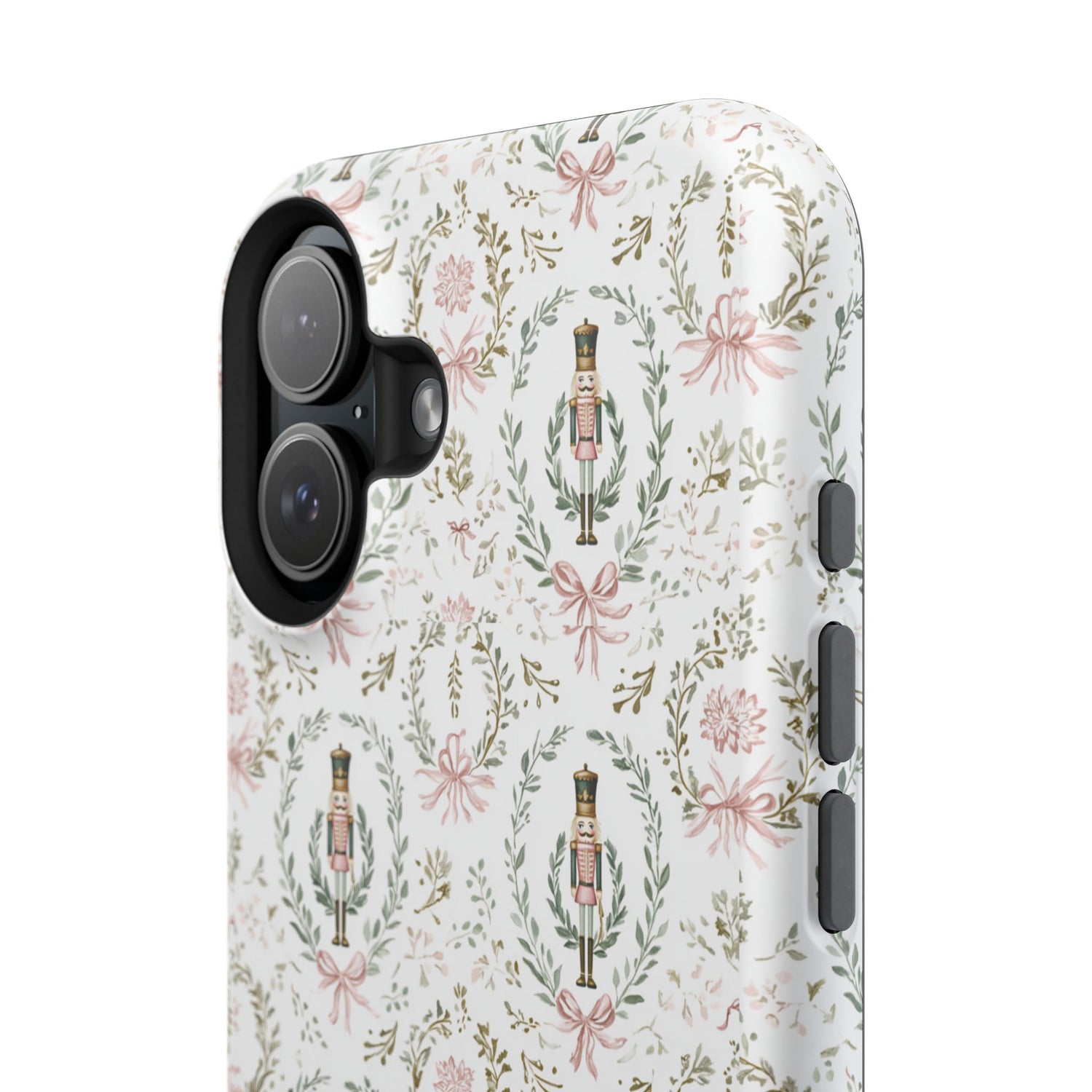 Impact-Resistant Phone Case- Nutcracker Floral
