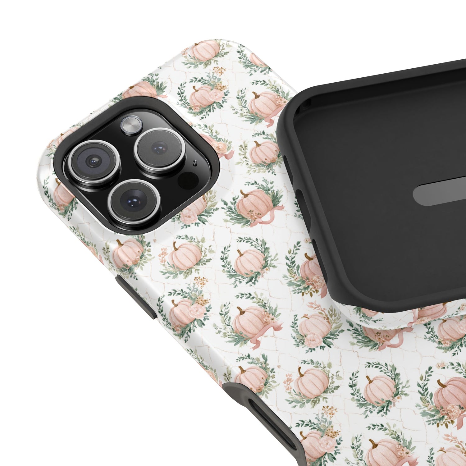 Elegant Pumpkin Impact-Resistant Phone Case, iPhone, Samsung
