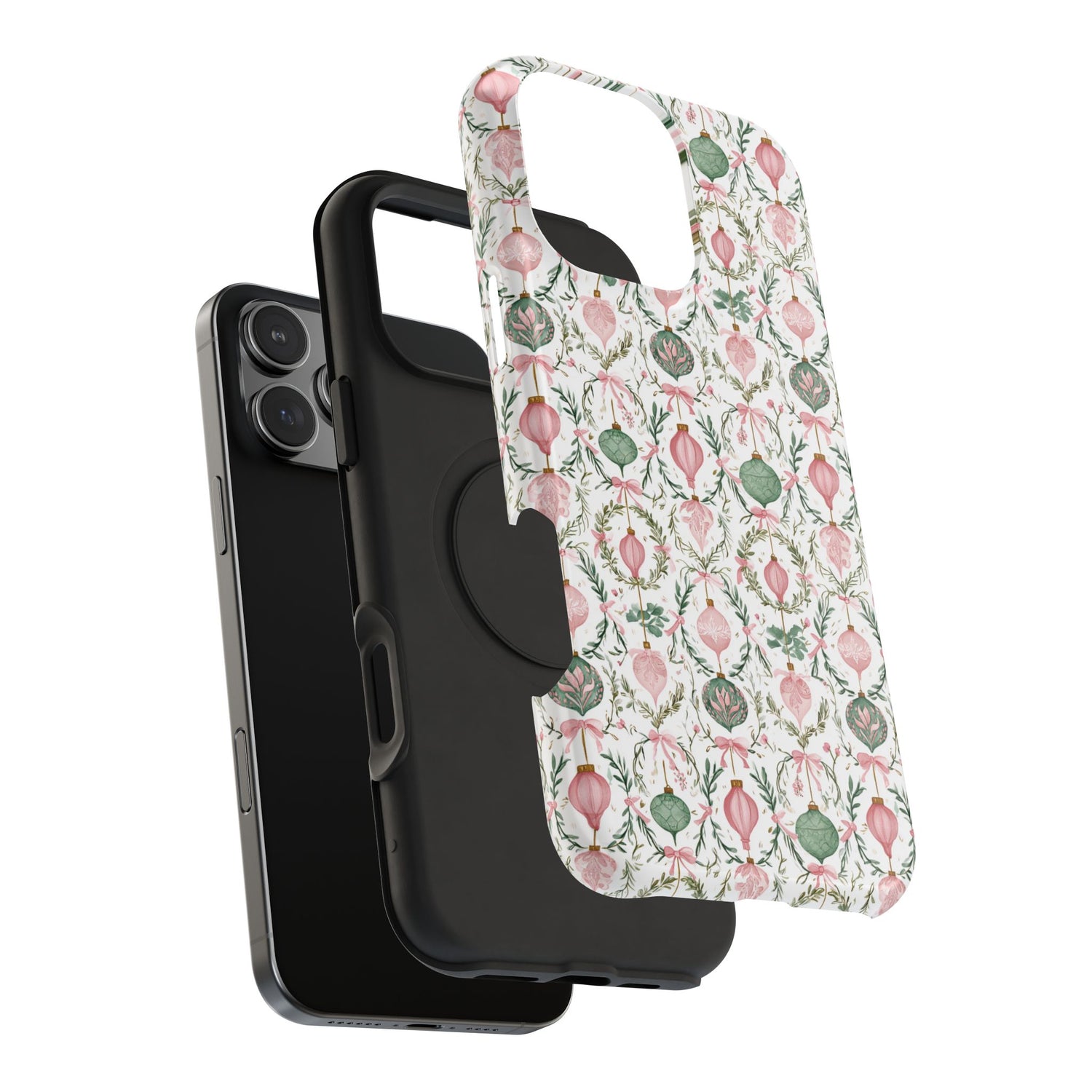 Holiday Ornaments Impact-Resistant Phone Case, iPhone, Samsung