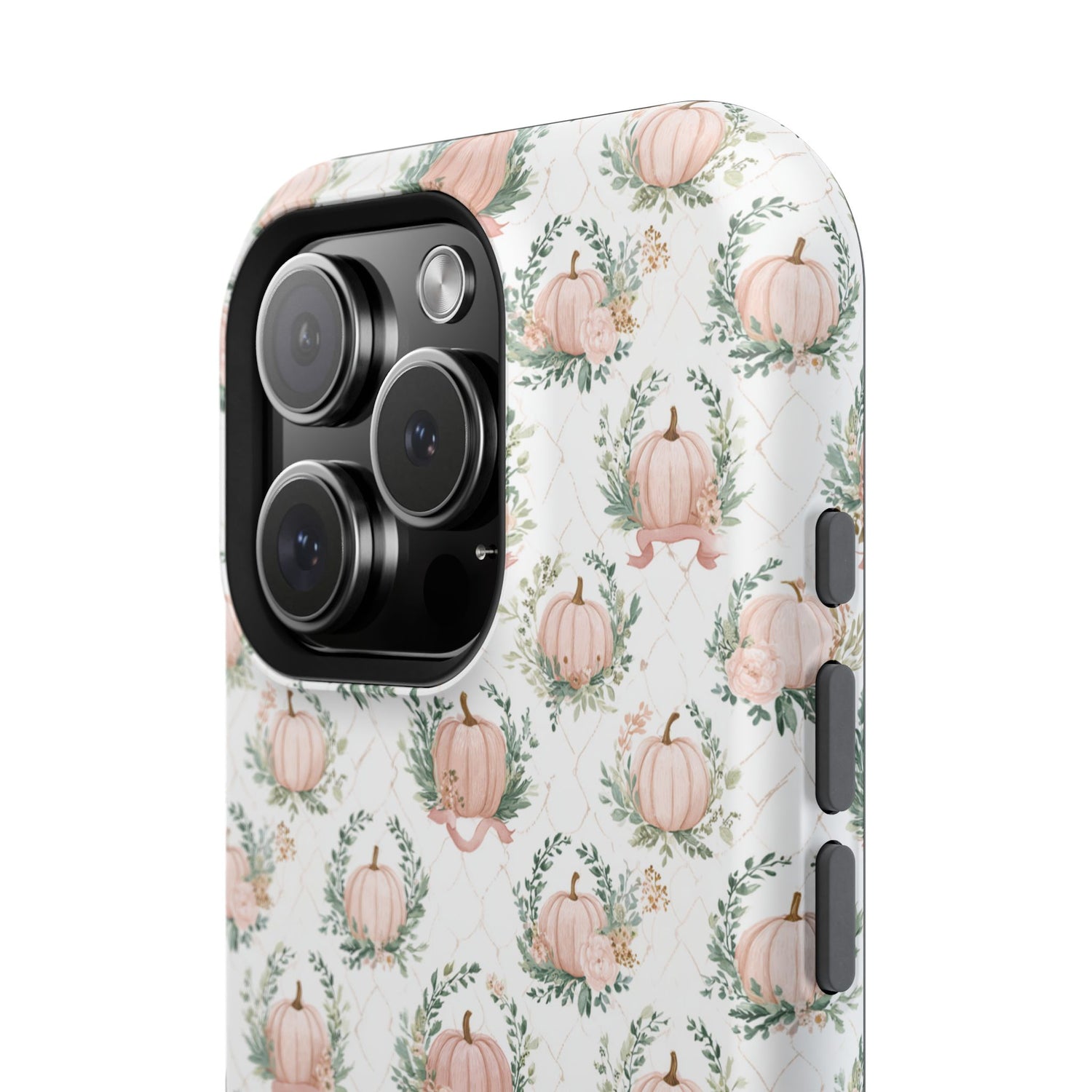 Elegant Pumpkin Impact-Resistant Phone Case, iPhone, Samsung