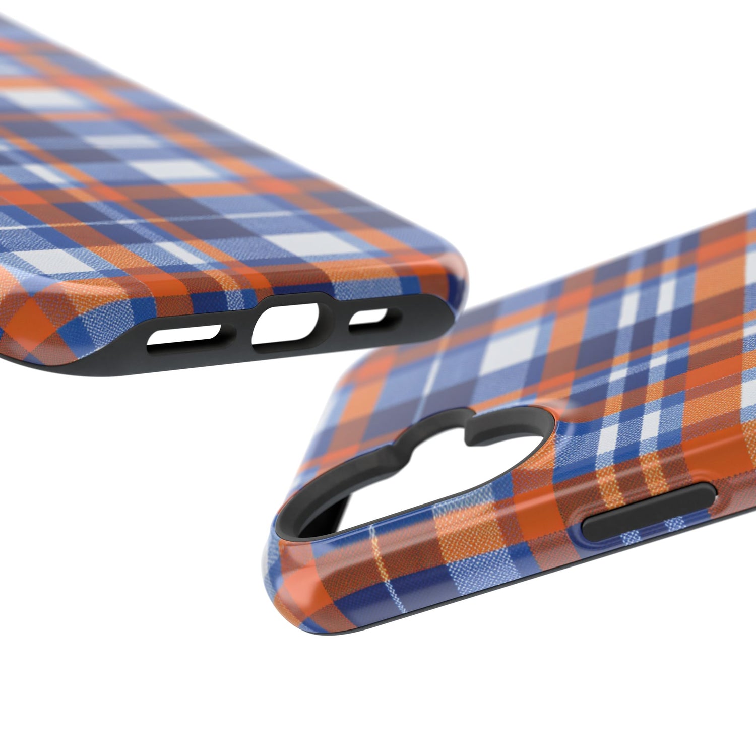 Impact-Resistant Phone Case- Florida Plaid