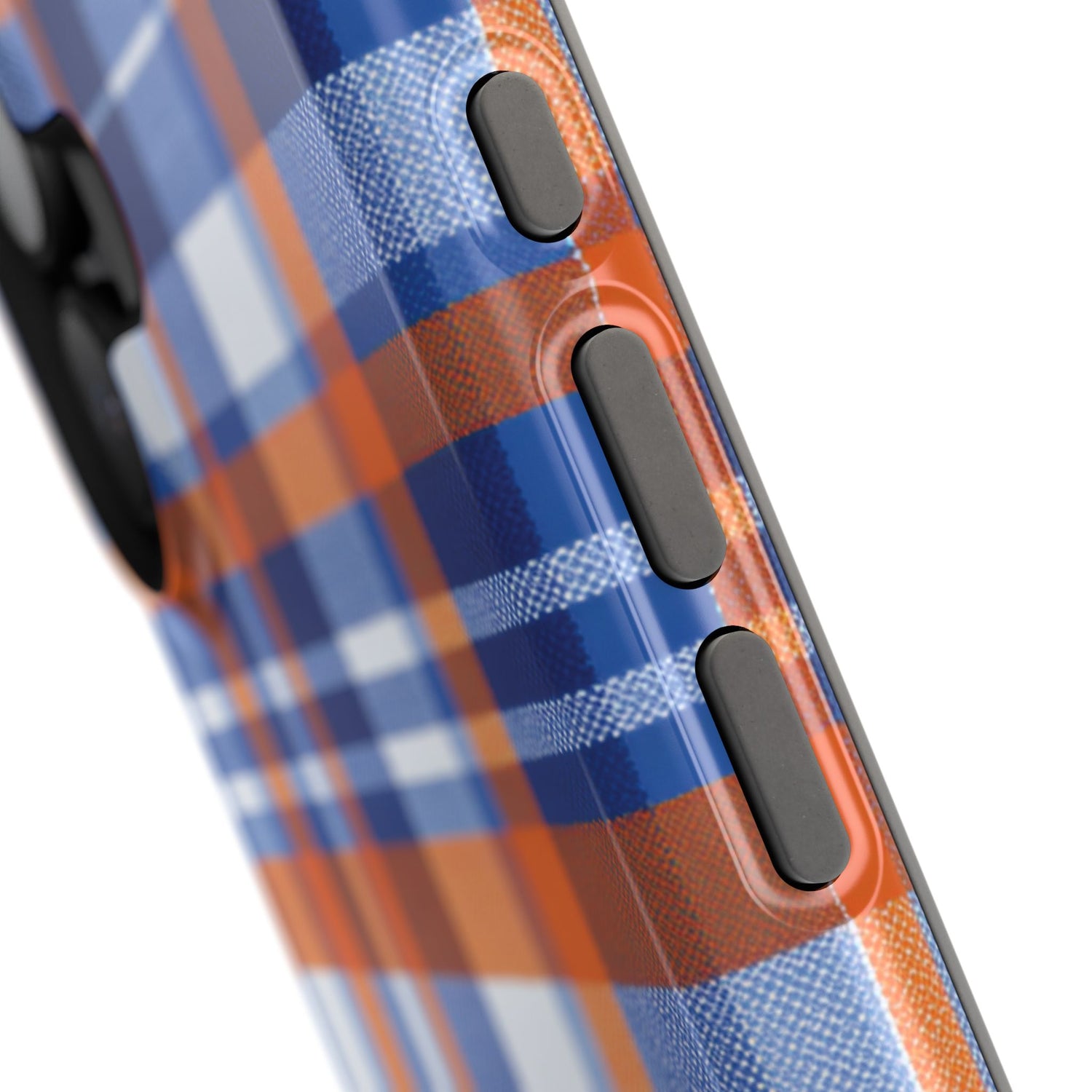Impact-Resistant Phone Case- Florida Plaid