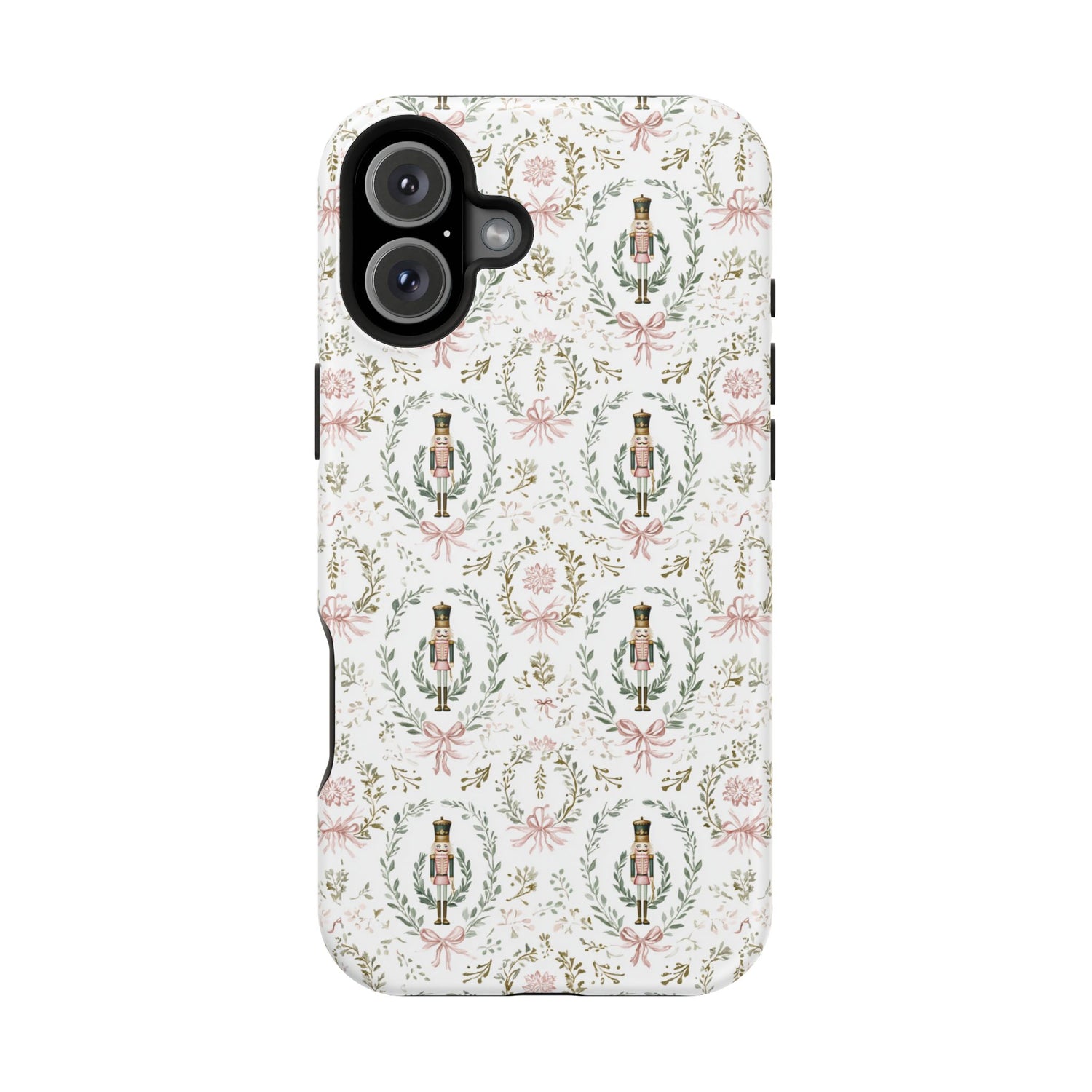 Impact-Resistant Phone Case- Nutcracker Floral