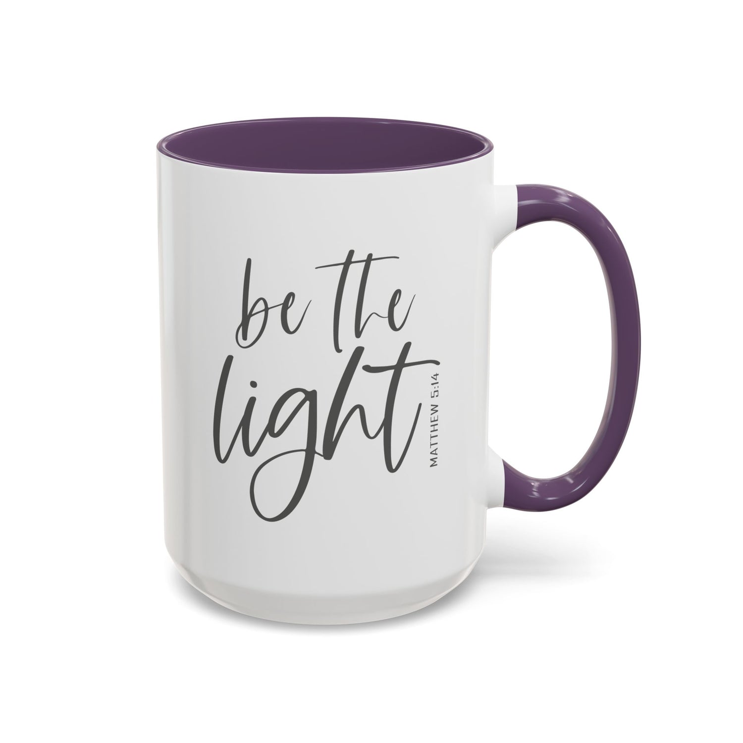 Be the Light Accent Coffee Mug (11, 15oz)