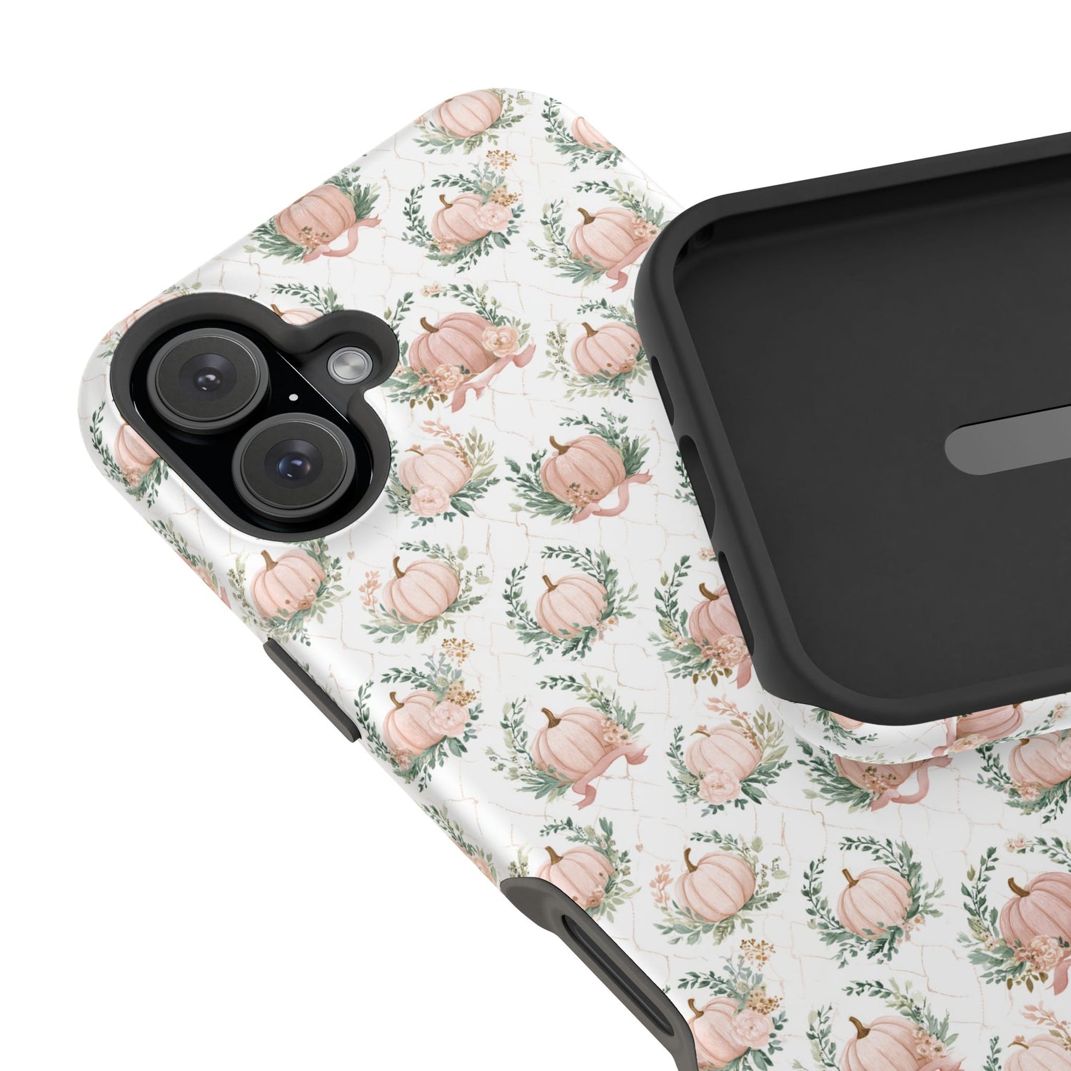 Elegant Pumpkin Impact-Resistant Phone Case, iPhone, Samsung