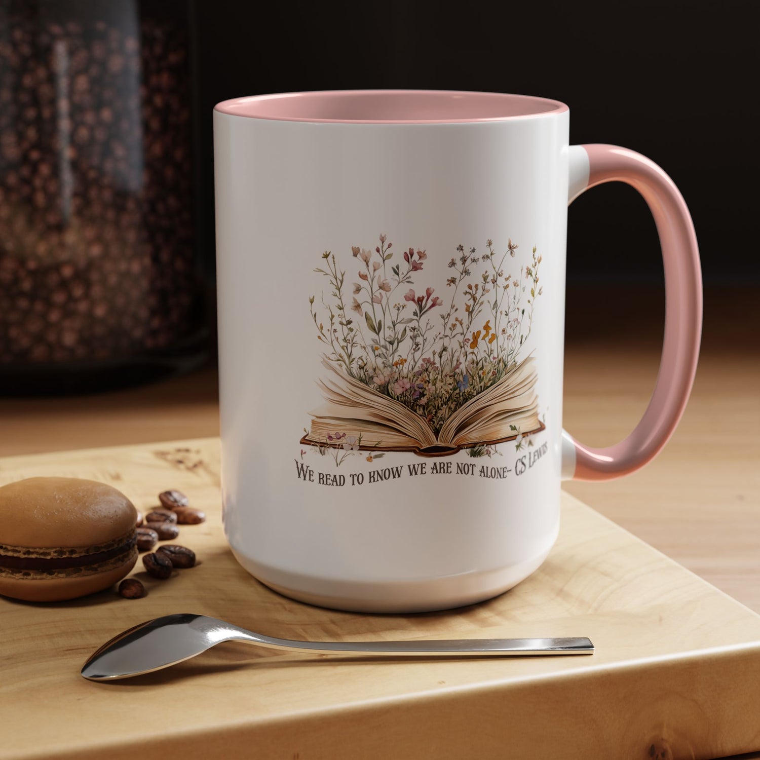 Reading Quote Accent Coffee Mug
