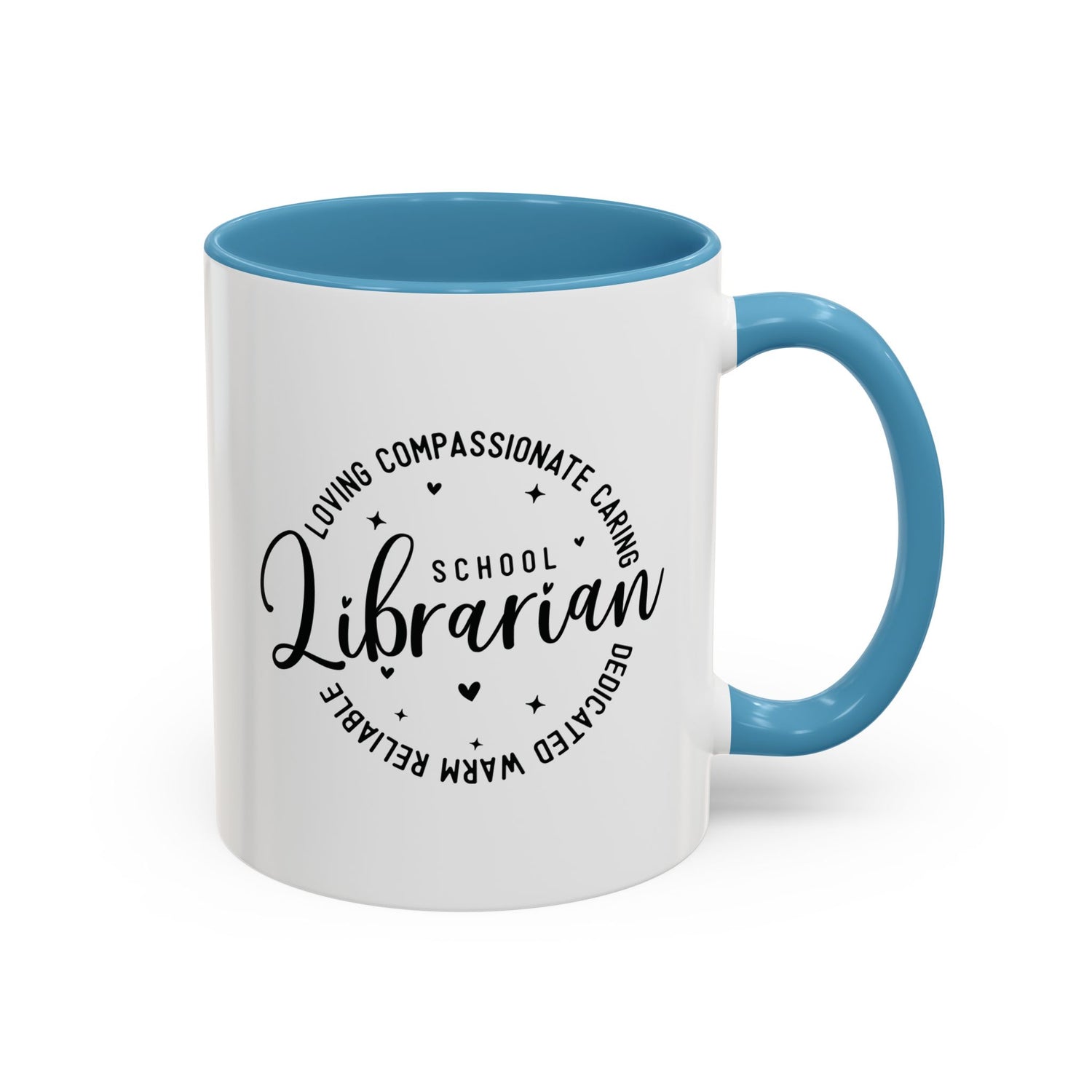 Librarian Love Coffee Mug | Gift for Teachers, School Librarians, Reading Enthusiasts, Book Lovers, Graduation