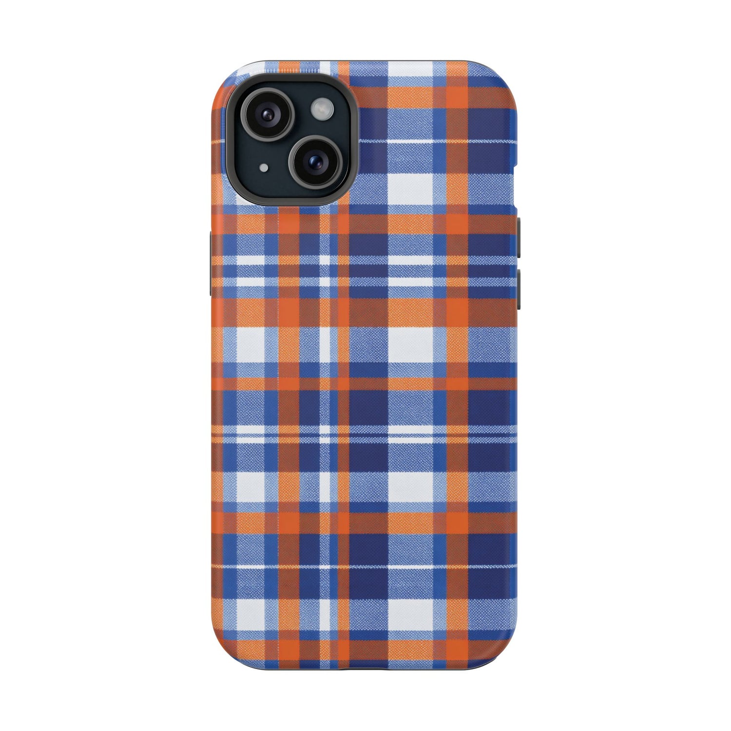 Impact-Resistant Phone Case- Florida Plaid