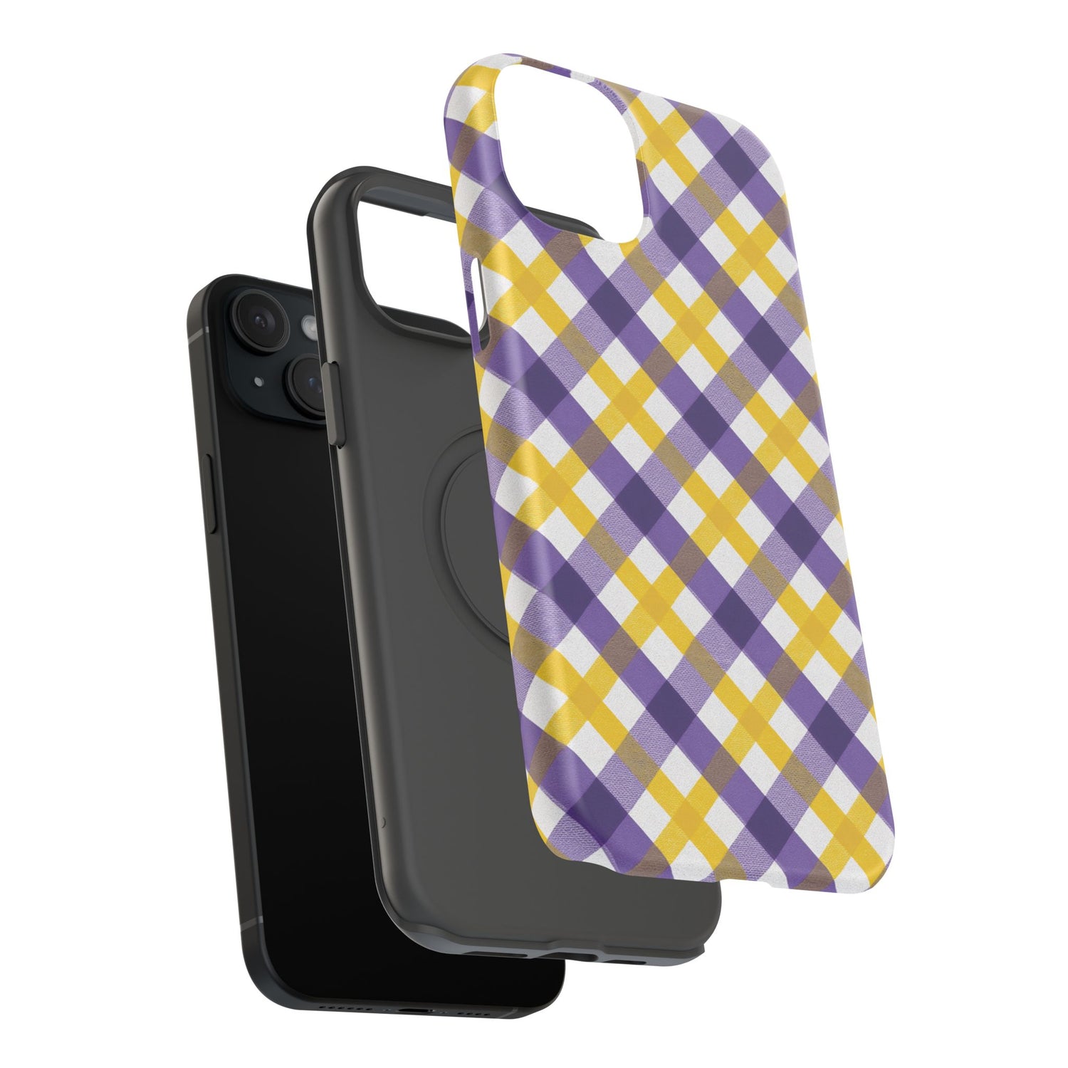 Phone Case | Impact-Resistant Louisiana Plaid