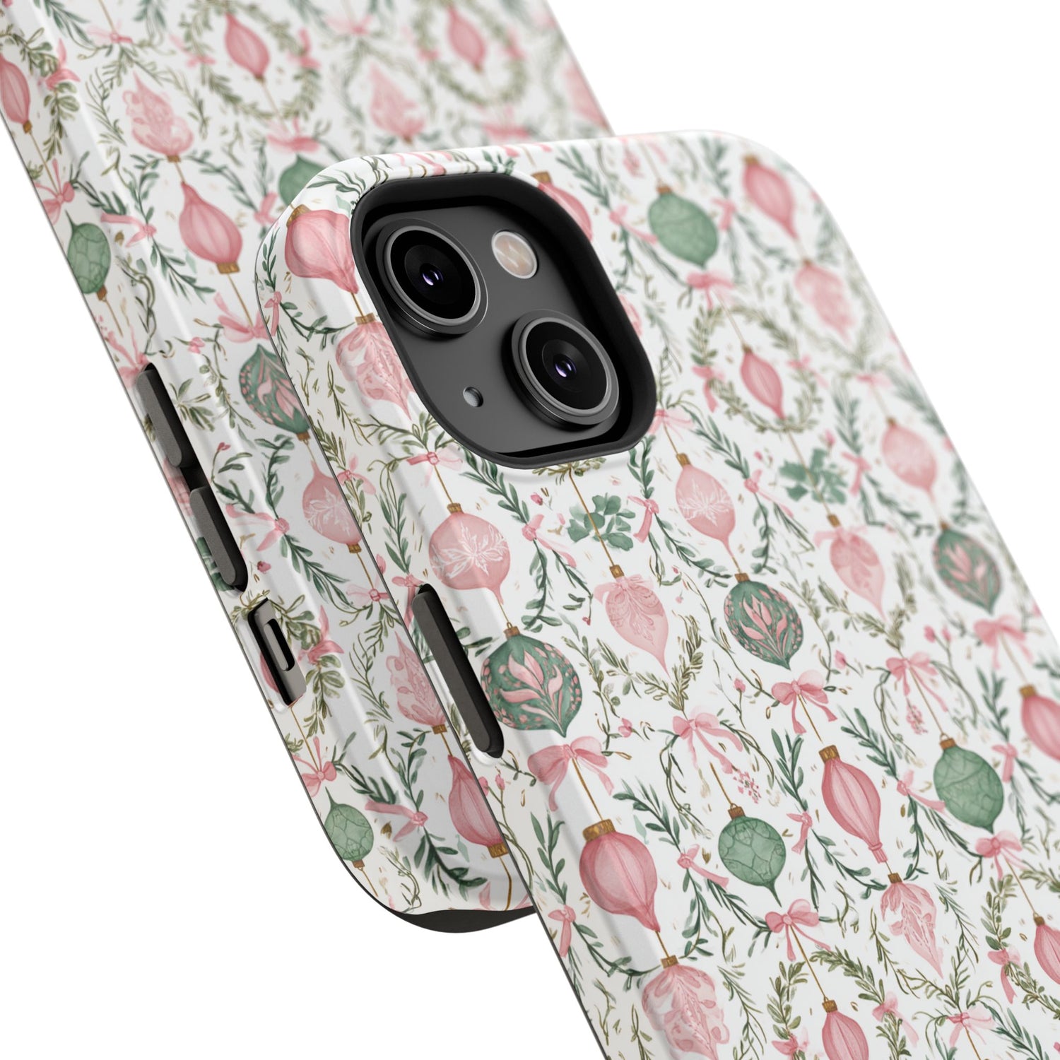 Holiday Ornaments Impact-Resistant Phone Case, iPhone, Samsung