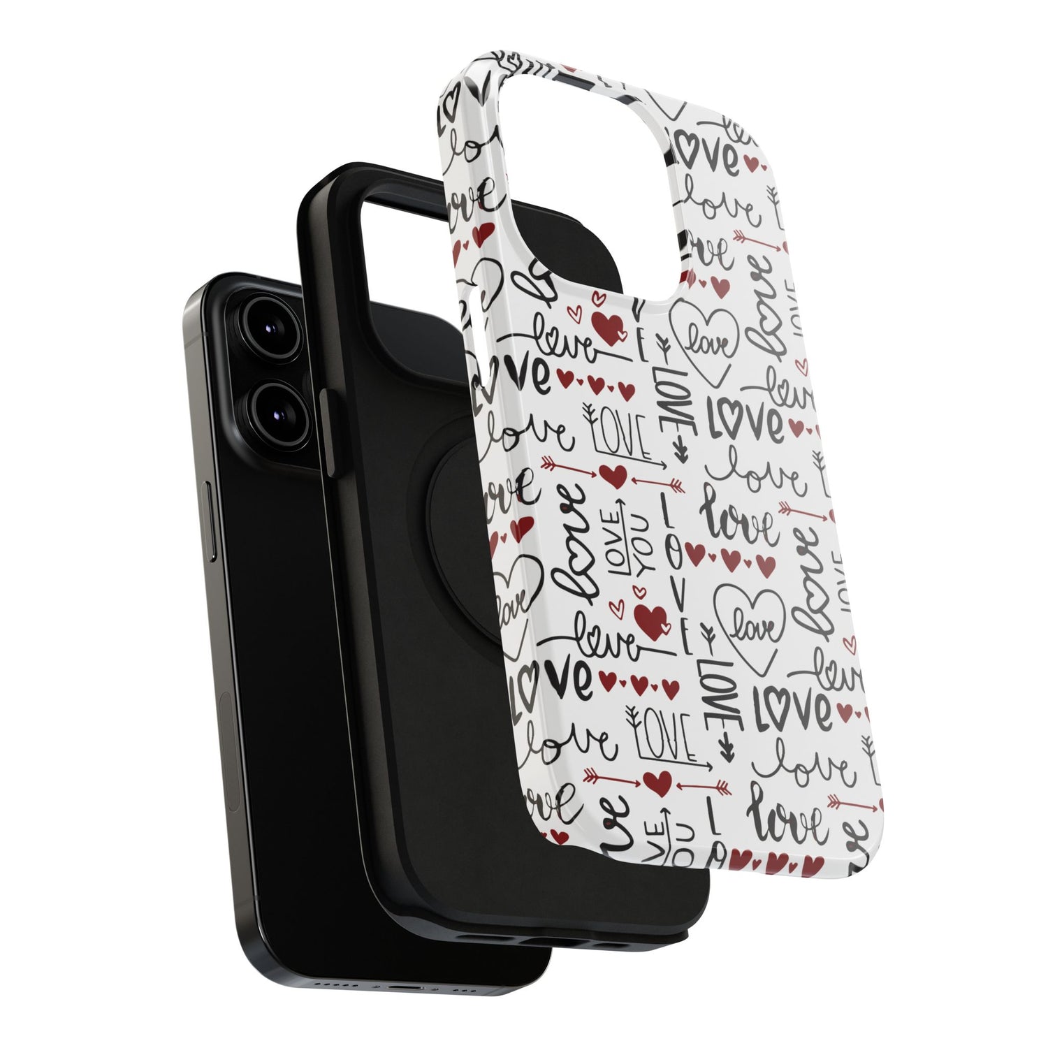 Impact-Resistant Cases-Valentine's Day Love
