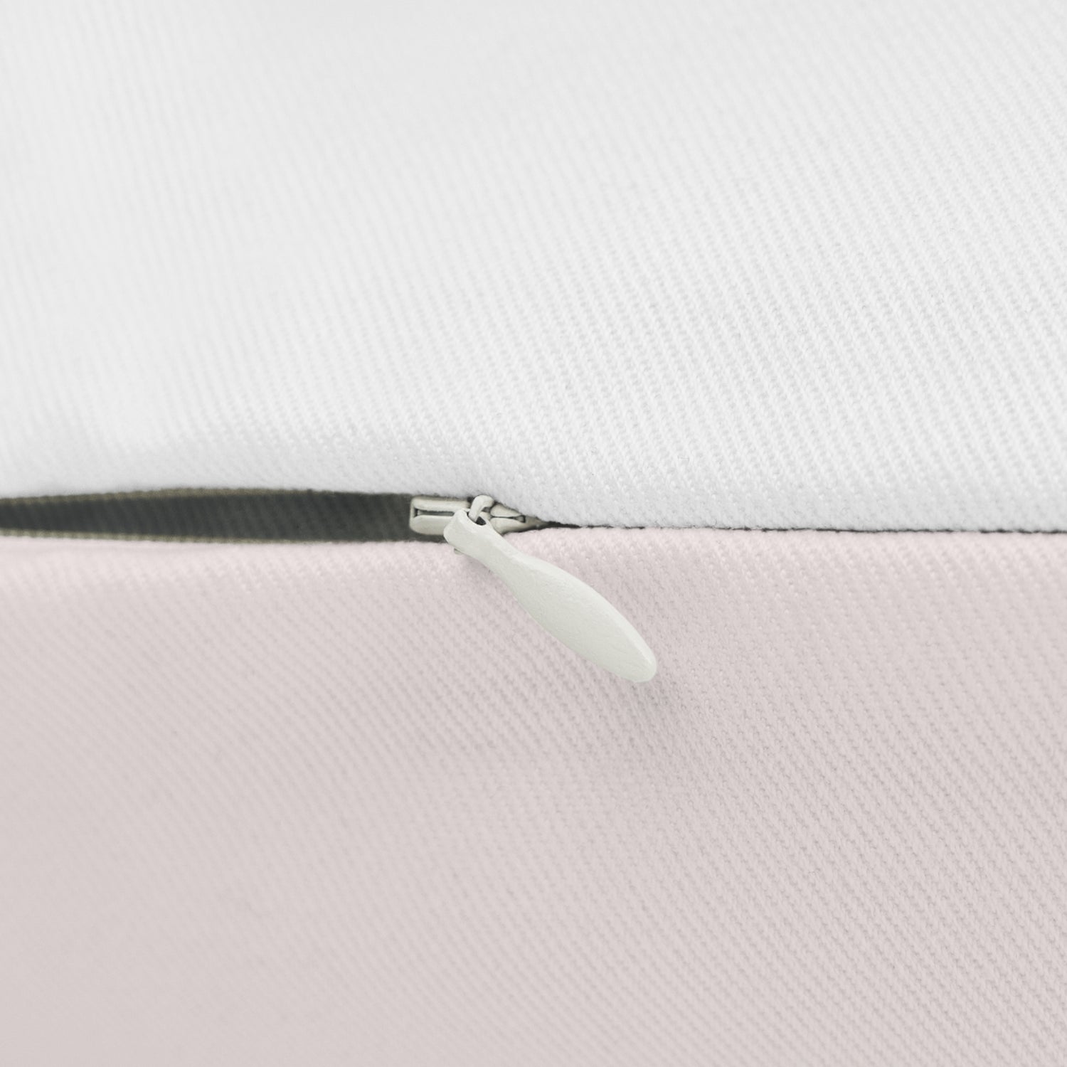 Spun Polyester Lumbar Pillow with Removable Cover Watercolor Candy Land Pink White