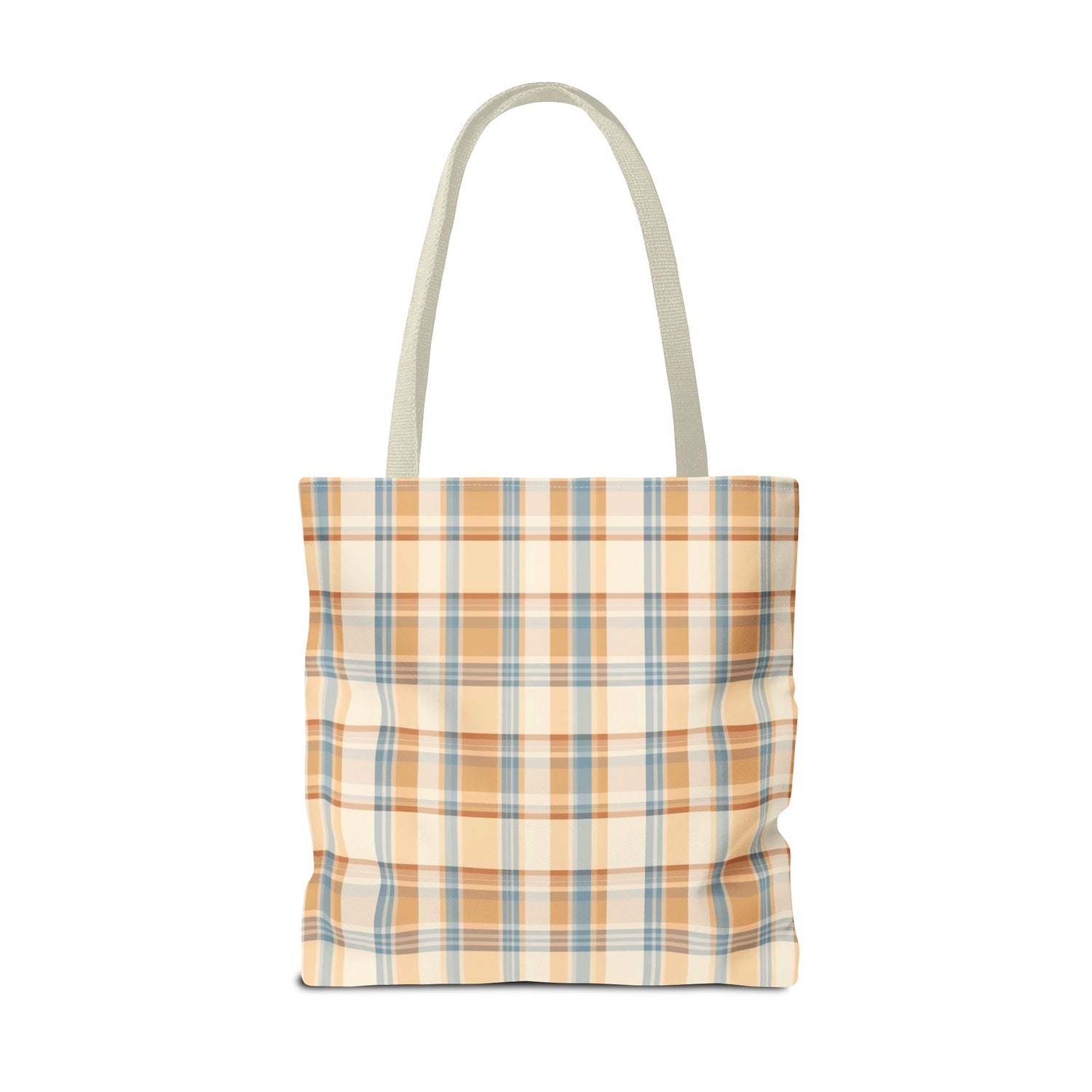 Plaid Tote Bag - Stylish Reusable Bag for Shopping, Beach, Gym, or Everyday Use - Perfect Gift for All Occasions