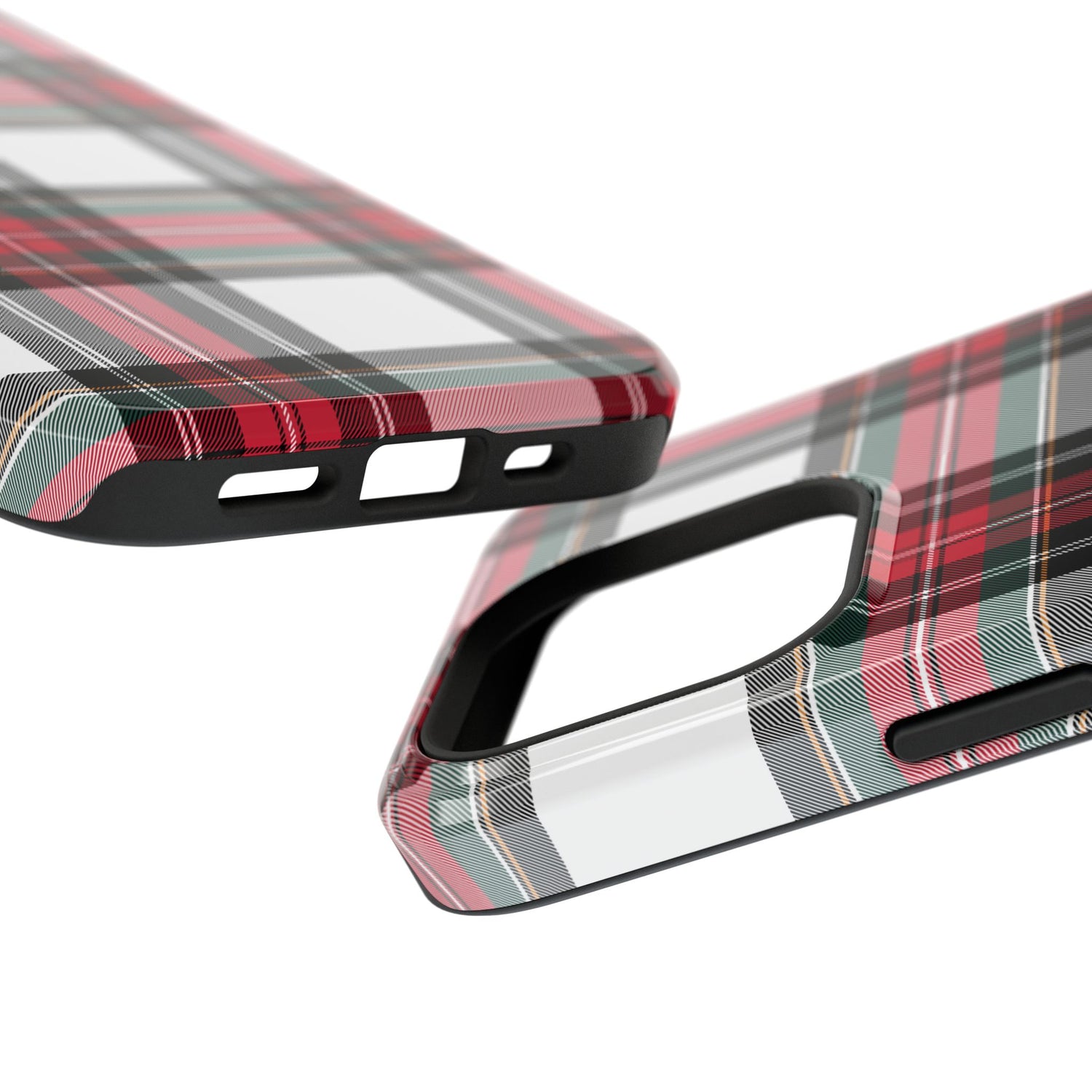 New Tartan Christmas Plaid Impact-Resistant Cases, iPhone, Samsung