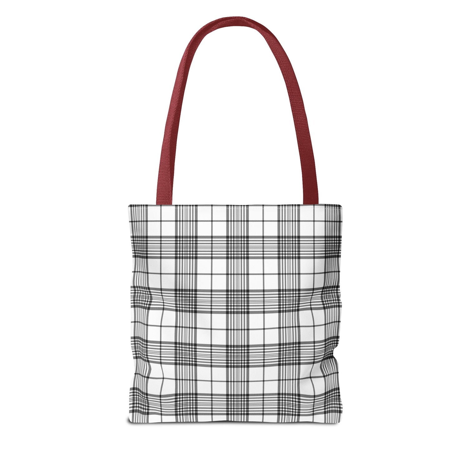 Farmhouse Plaid Tote Bag