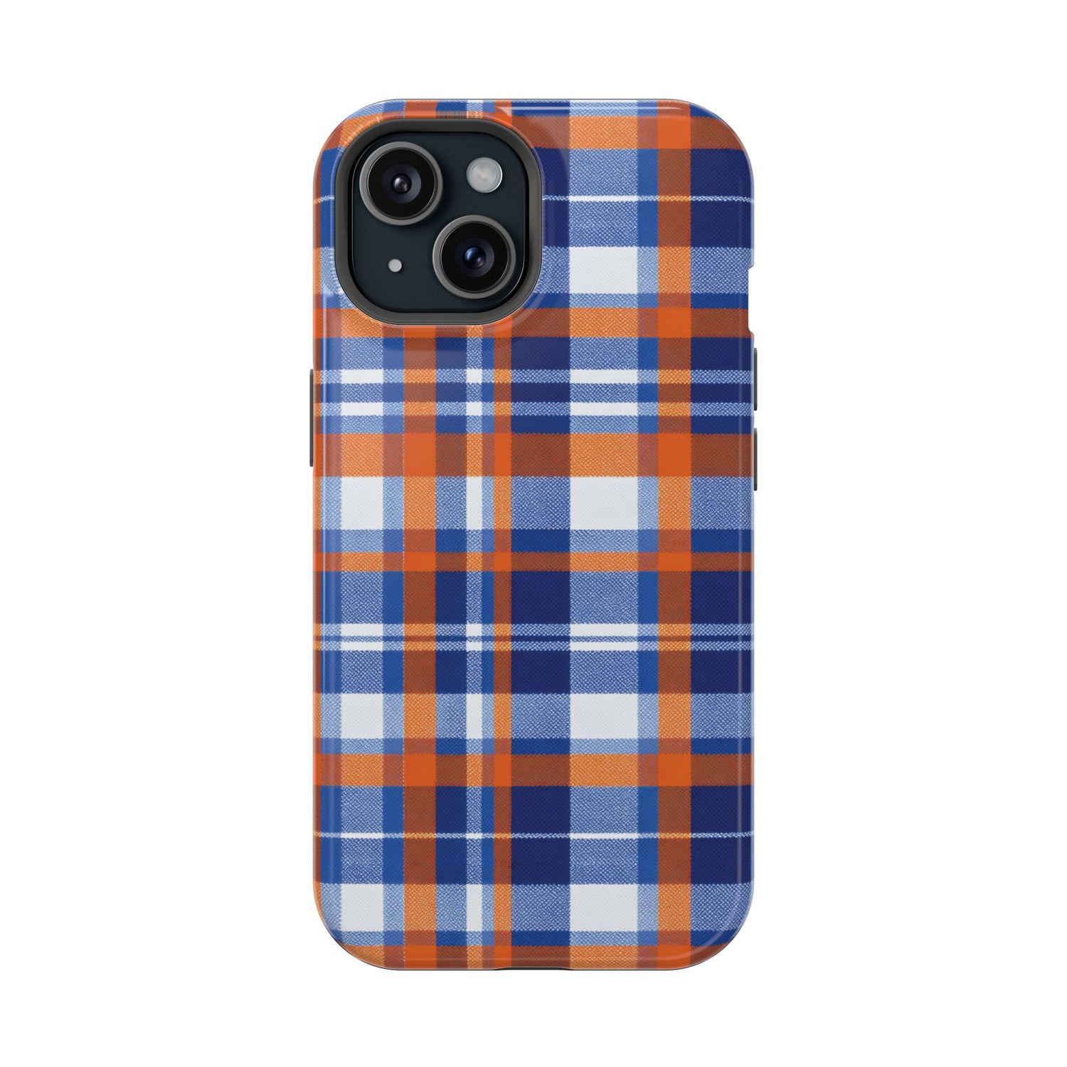 Impact-Resistant Phone Case- Florida Plaid