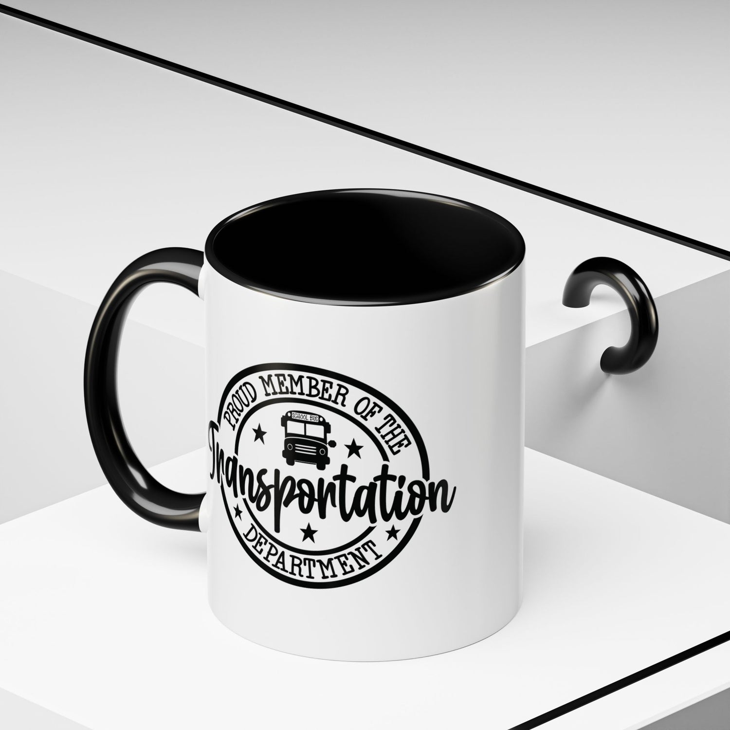 Transportation Department Coffee Mug, Proud Member Mug, Gift for Drivers, Transportation Lover Gift, Fun Coffee Cup, Tea and Coffee Mug