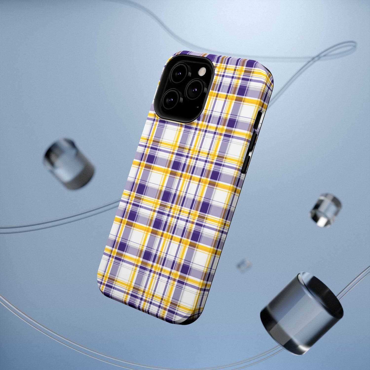 Louisiana Plaid Impact-Resistant Phone Case