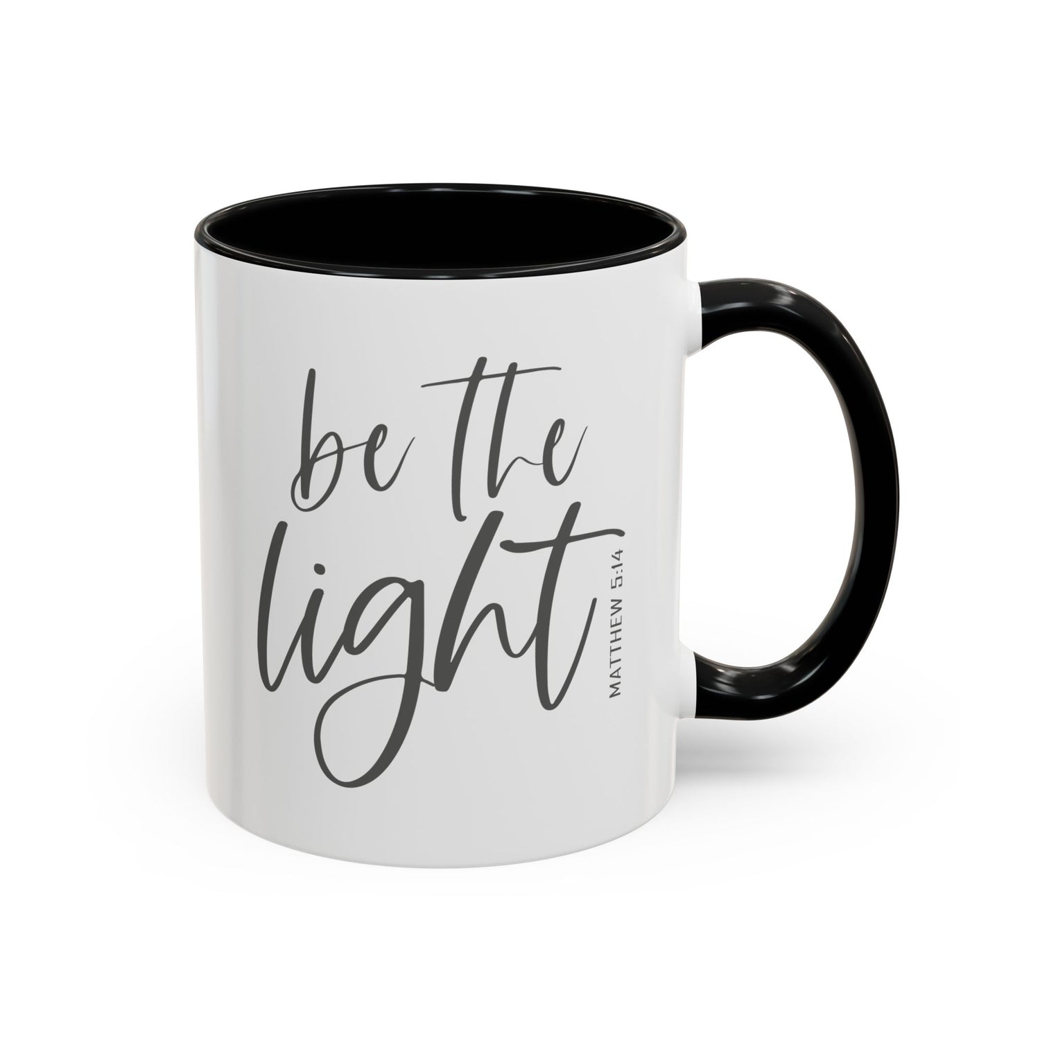 Be the Light Accent Coffee Mug (11, 15oz)