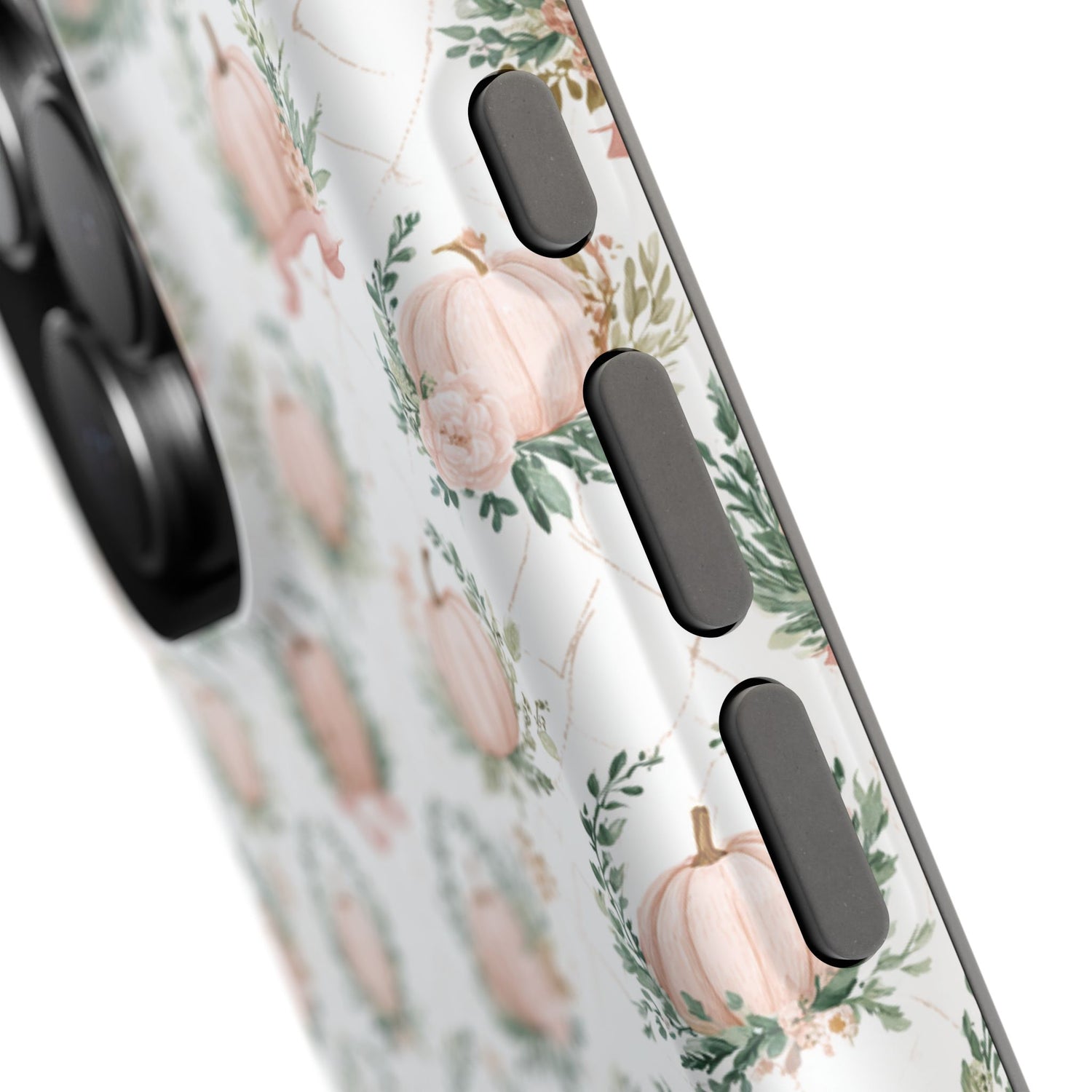 Elegant Pumpkin Impact-Resistant Phone Case, iPhone, Samsung