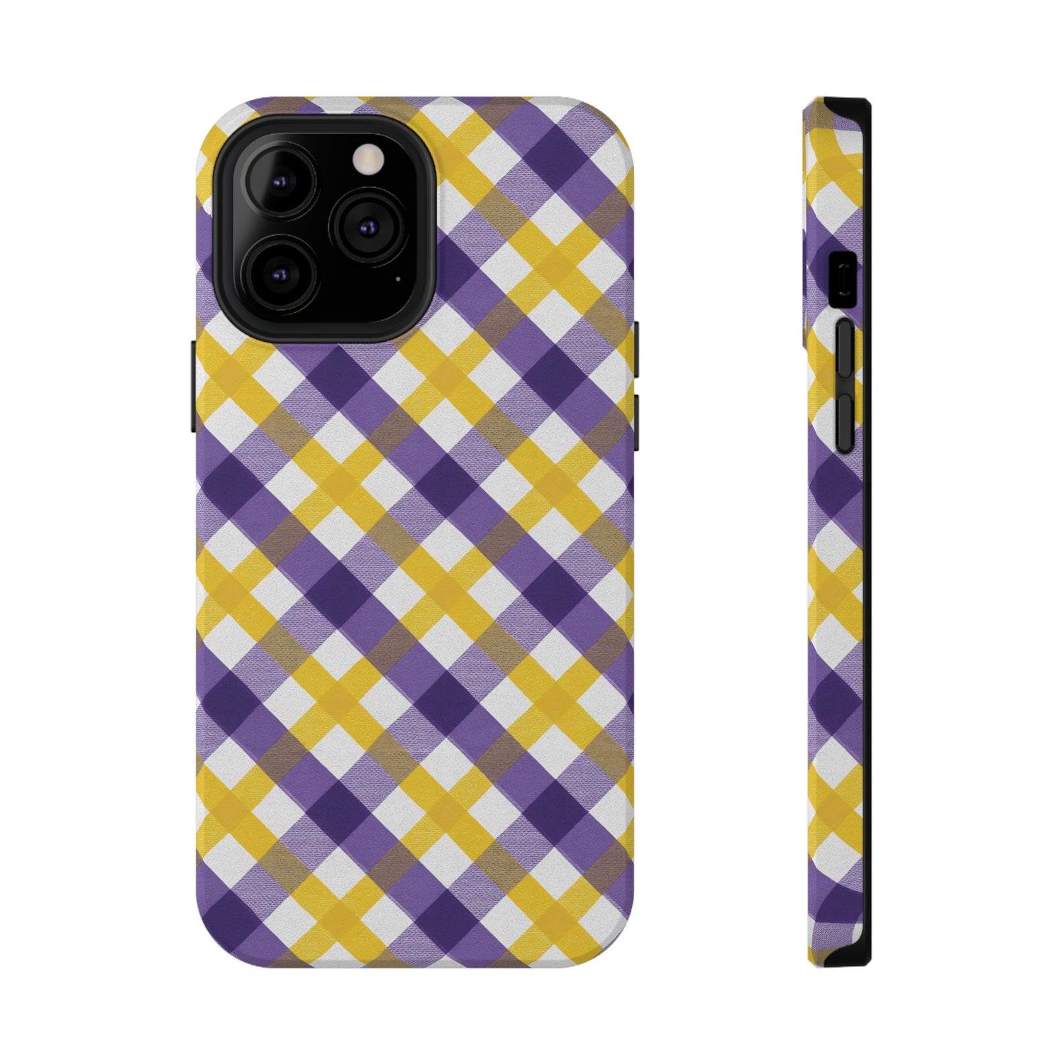Phone Case | Impact-Resistant Louisiana Plaid