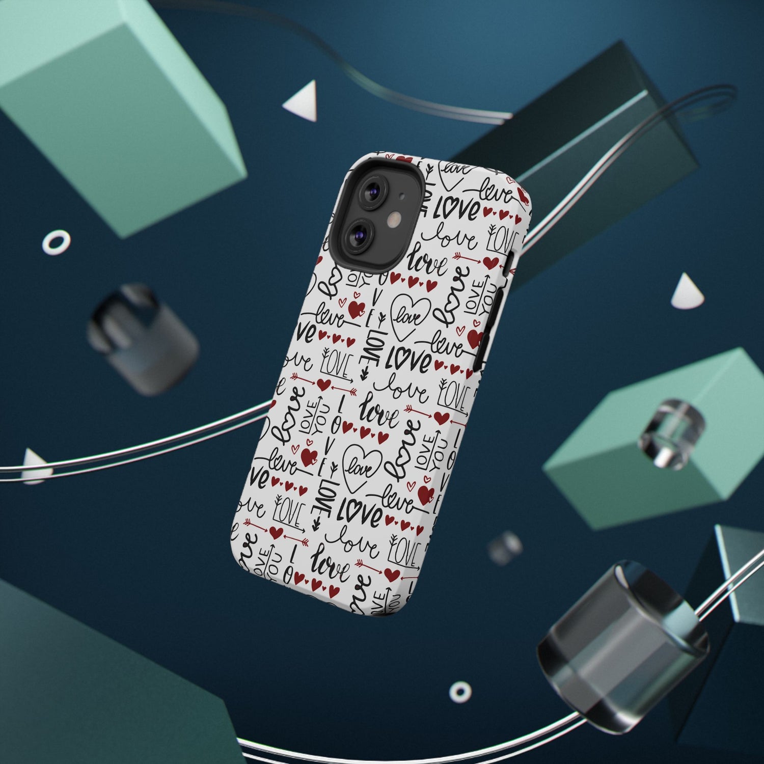 Impact-Resistant Cases-Valentine's Day Love