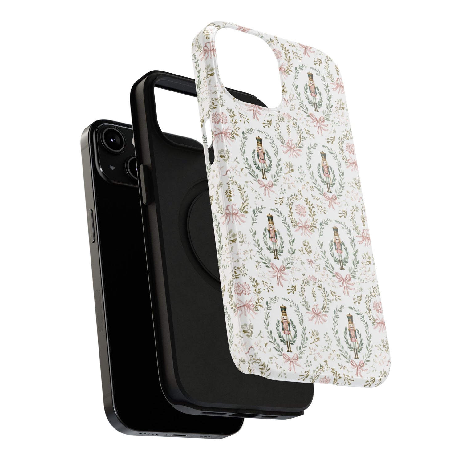 Impact-Resistant Phone Case- Nutcracker Floral