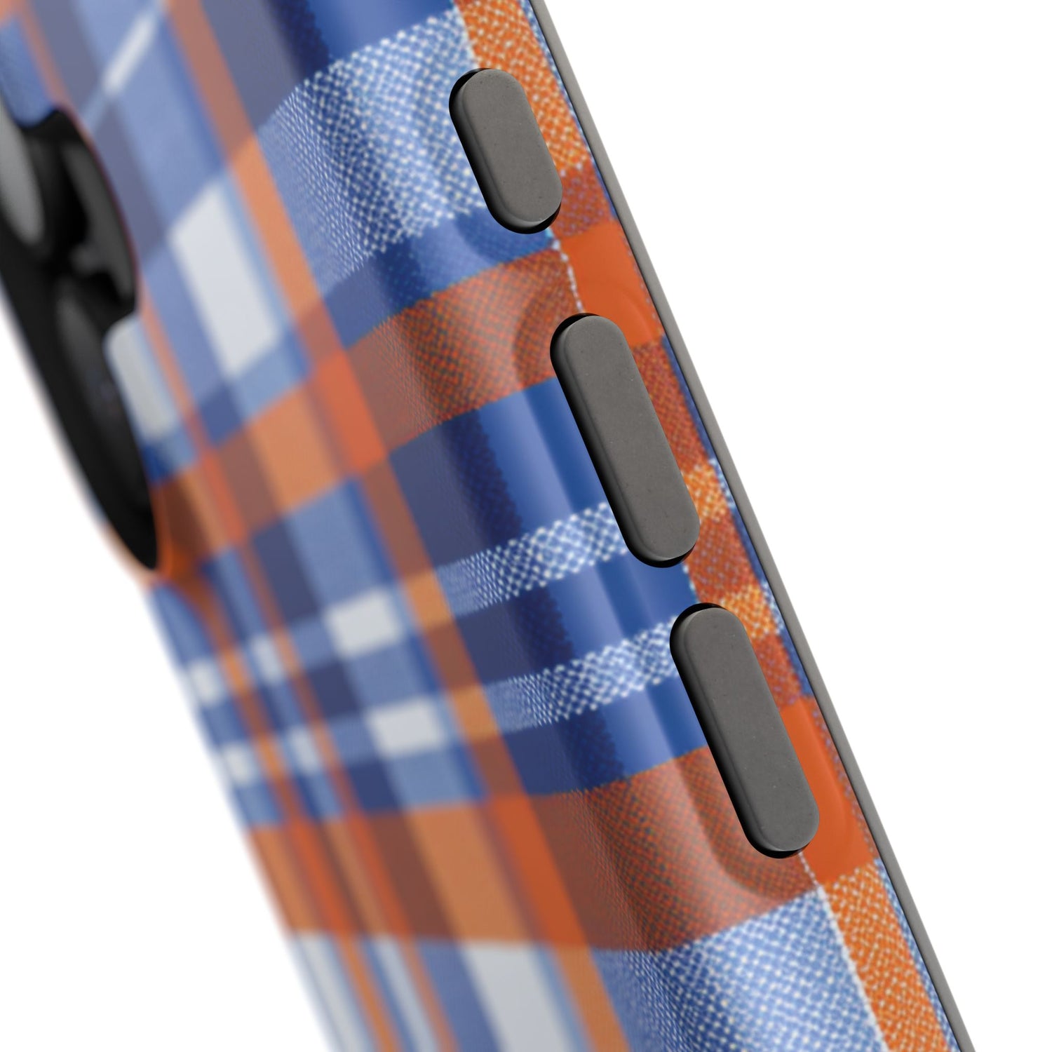 Impact-Resistant Phone Case- Florida Plaid
