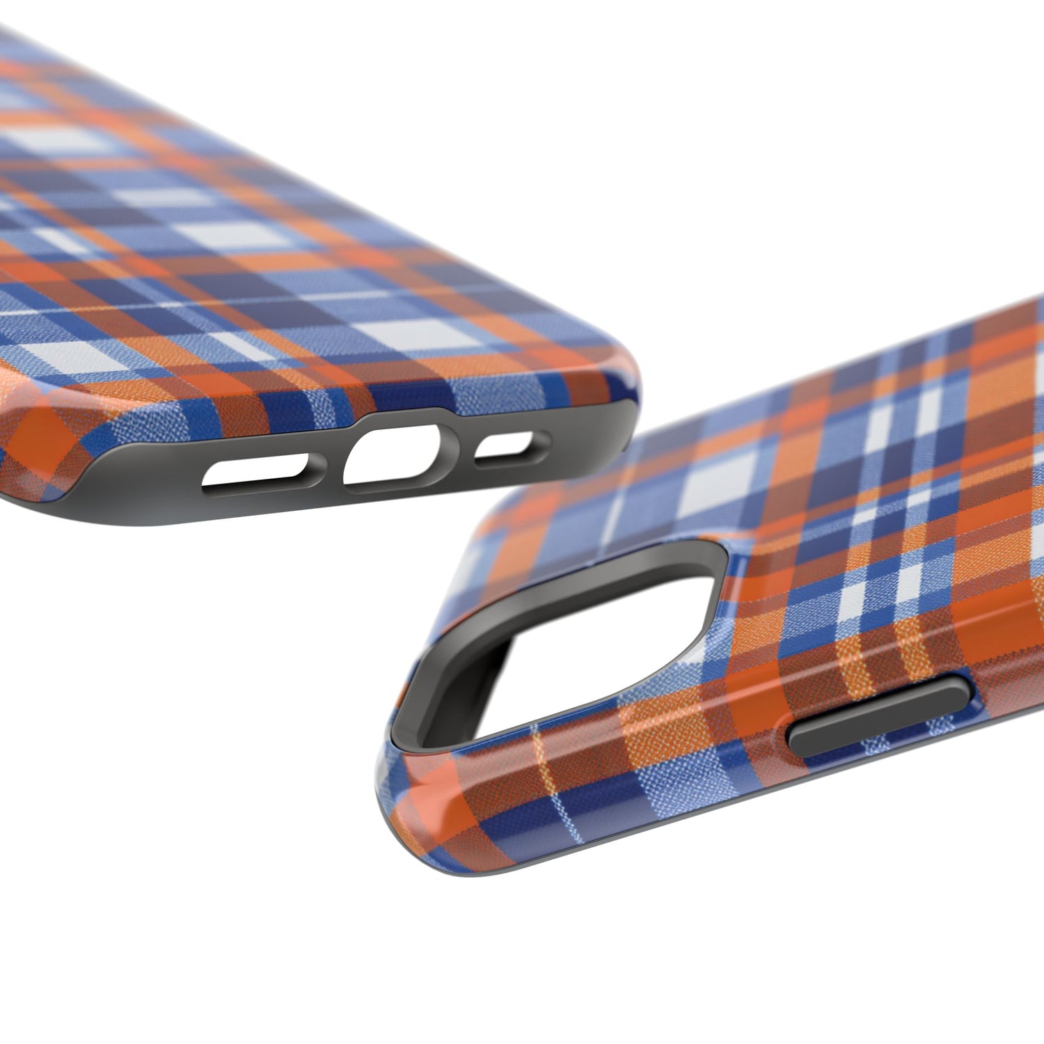 Impact-Resistant Phone Case- Florida Plaid