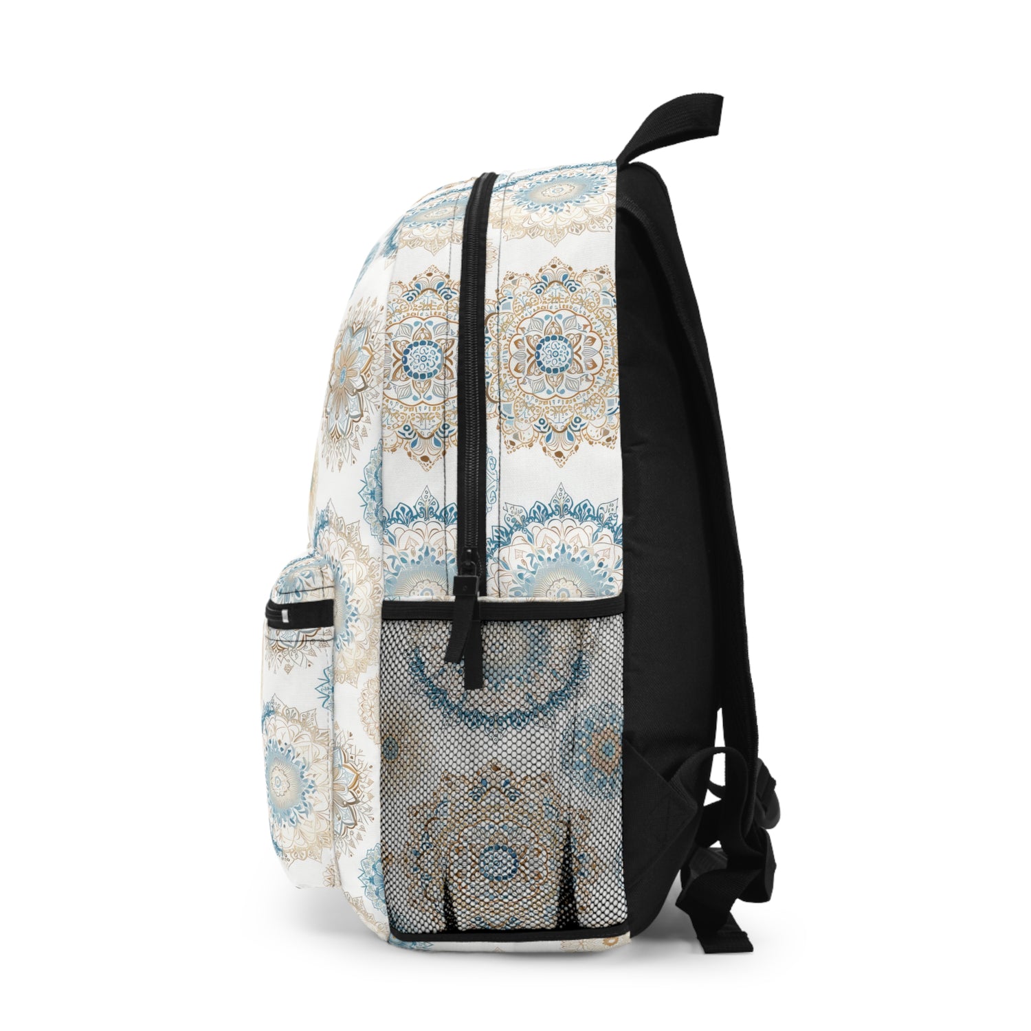 Backpack- Blue Gold Boho