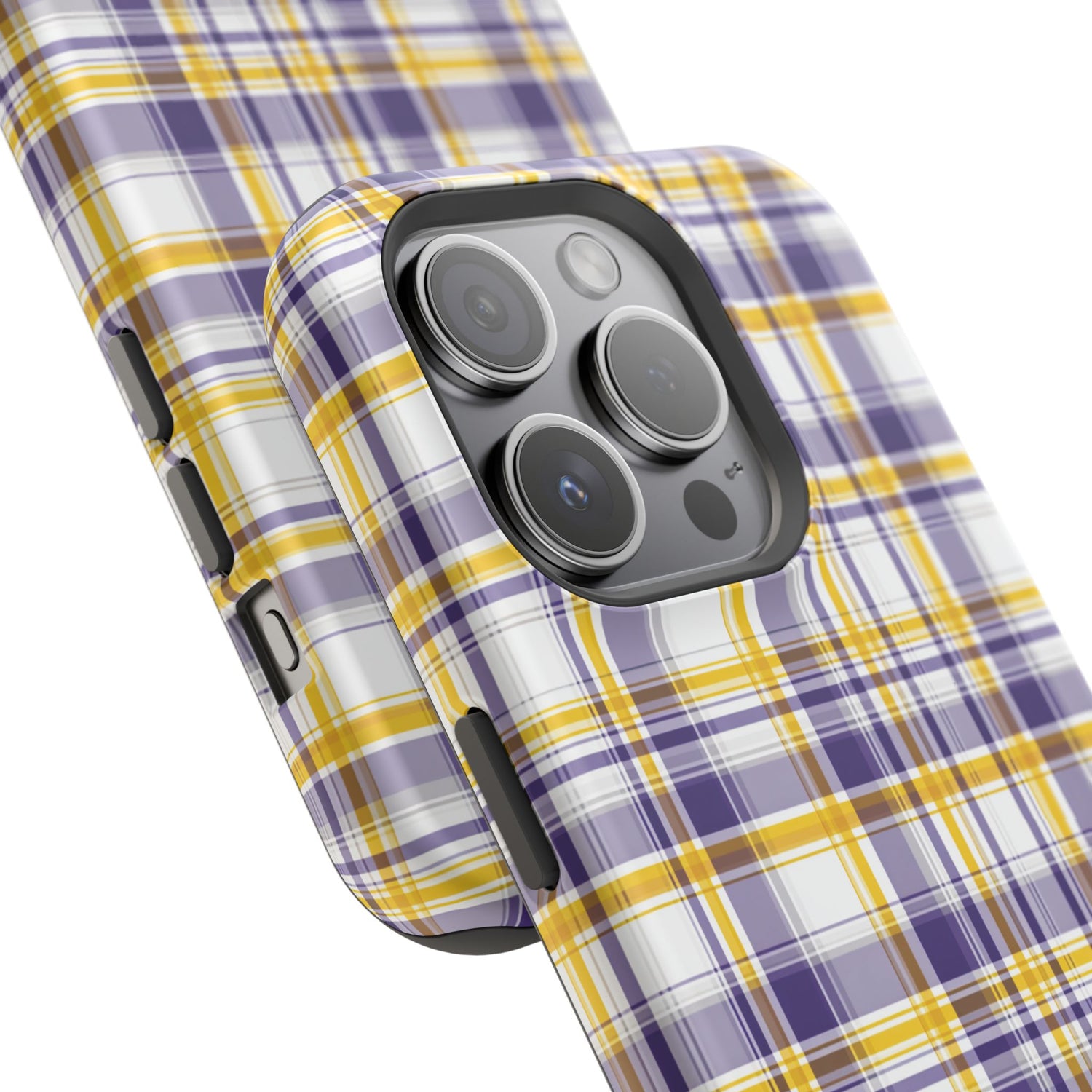 Louisiana Plaid Impact-Resistant Phone Case
