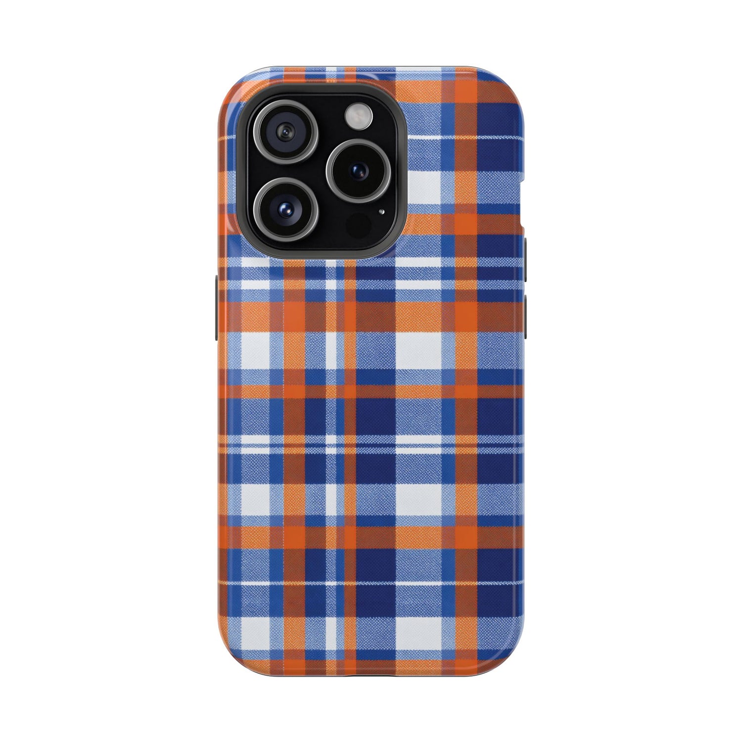 Impact-Resistant Phone Case- Florida Plaid