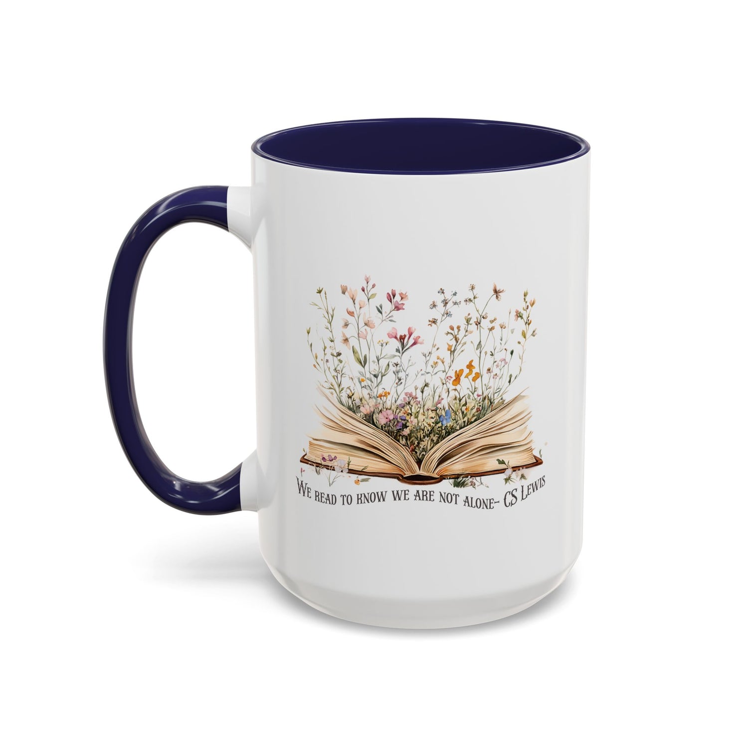 Reading Quote Accent Coffee Mug