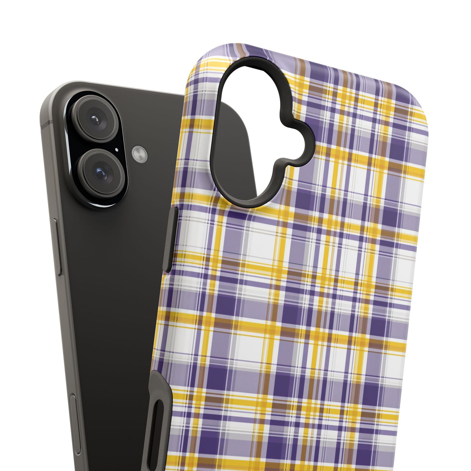 Louisiana Plaid Impact-Resistant Phone Case