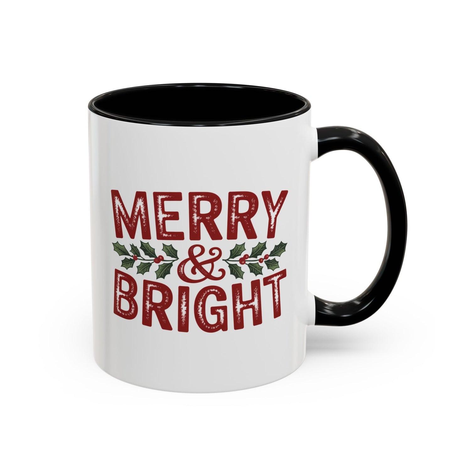 Merry & Bright Holiday Coffee Mug