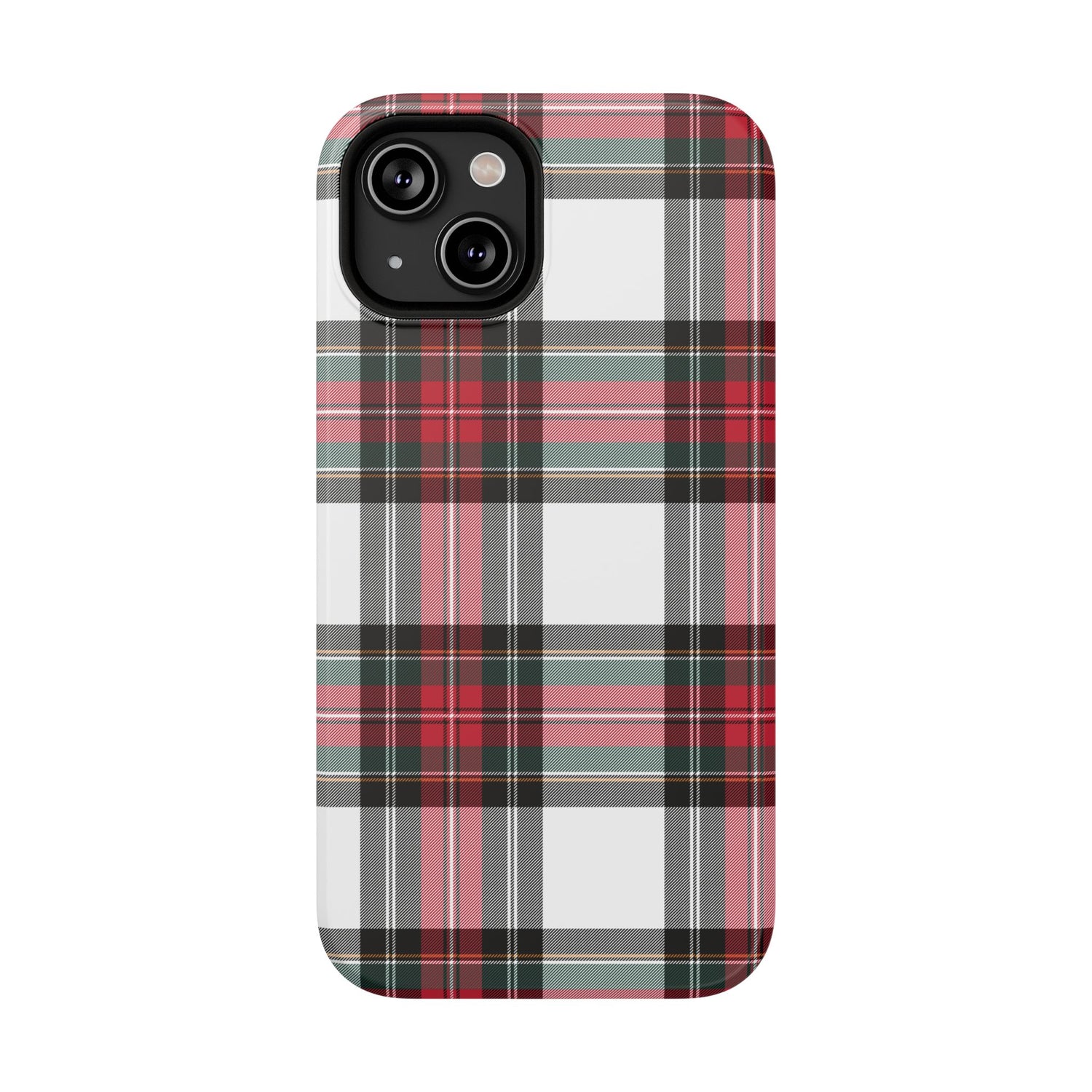 New Tartan Christmas Plaid Impact-Resistant Cases, iPhone, Samsung